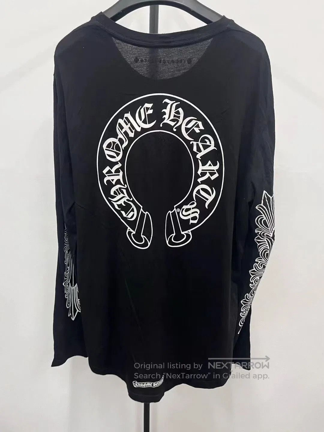 Chrome Hearts Chrome Hearts Black Cross Long Sleeve. Size US XL / EU 56 / 4 - 1 Thumbnail