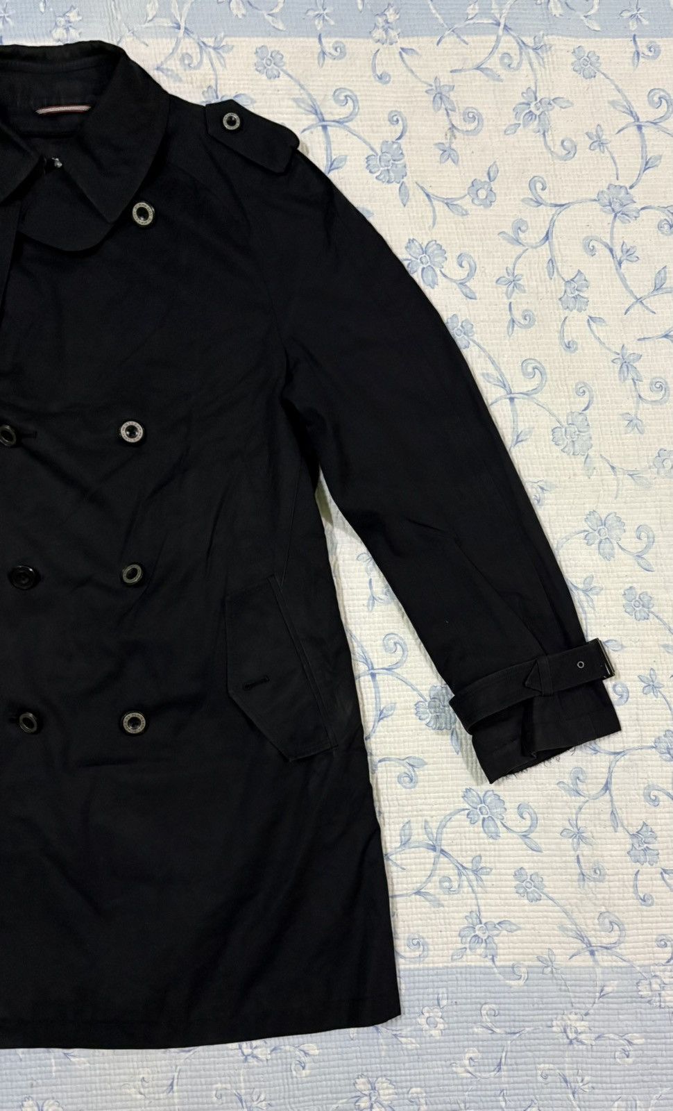 Burberry Burberry Black Label Trench Coat Jacket Size US L / EU 52-54 / 3 - 3 Thumbnail