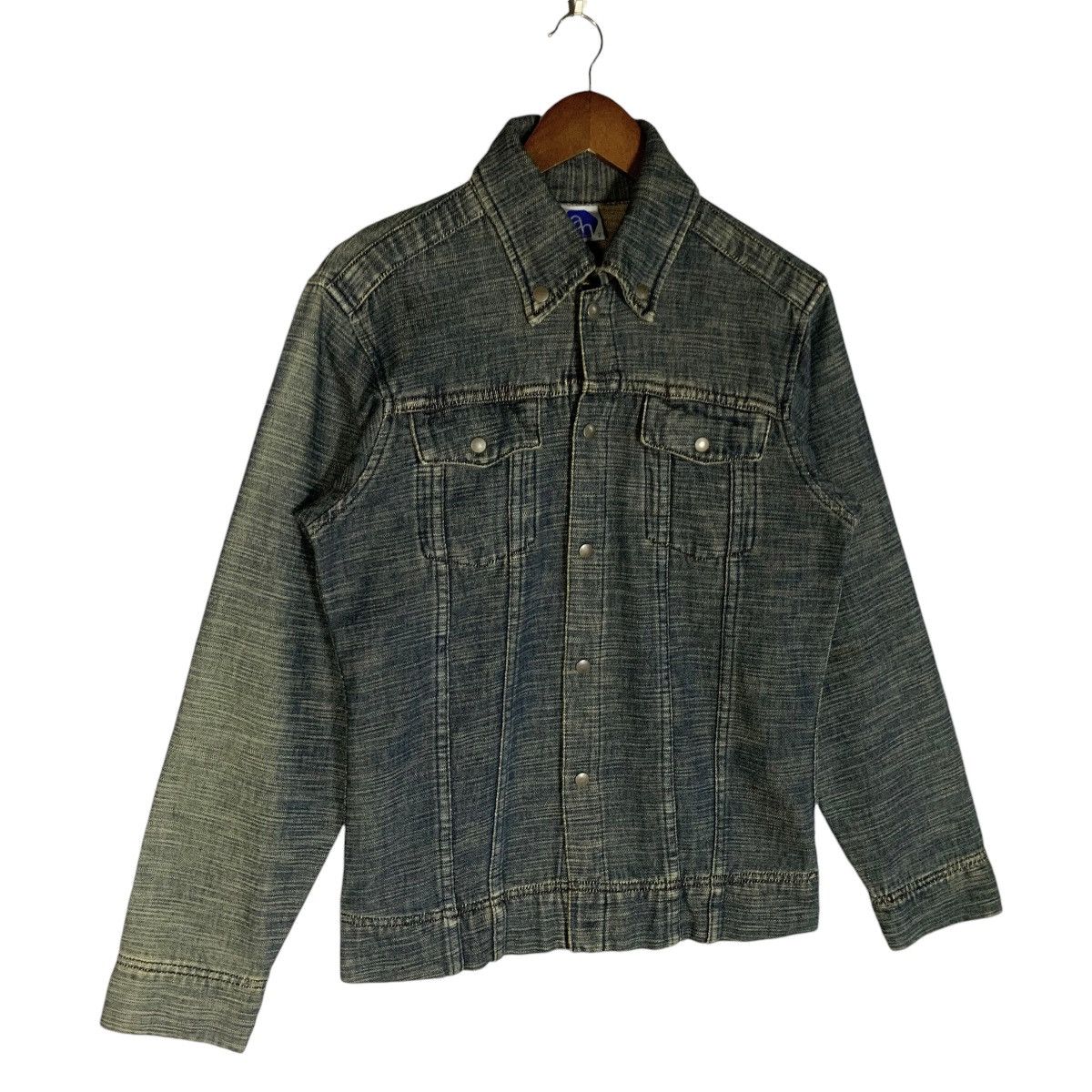 ABAHOUSE × Japanese Brand × Vintage Vintage 90s Abahouse Denim Jacket Size S Size US S / EU 44-46 / 1 - 3 Thumbnail
