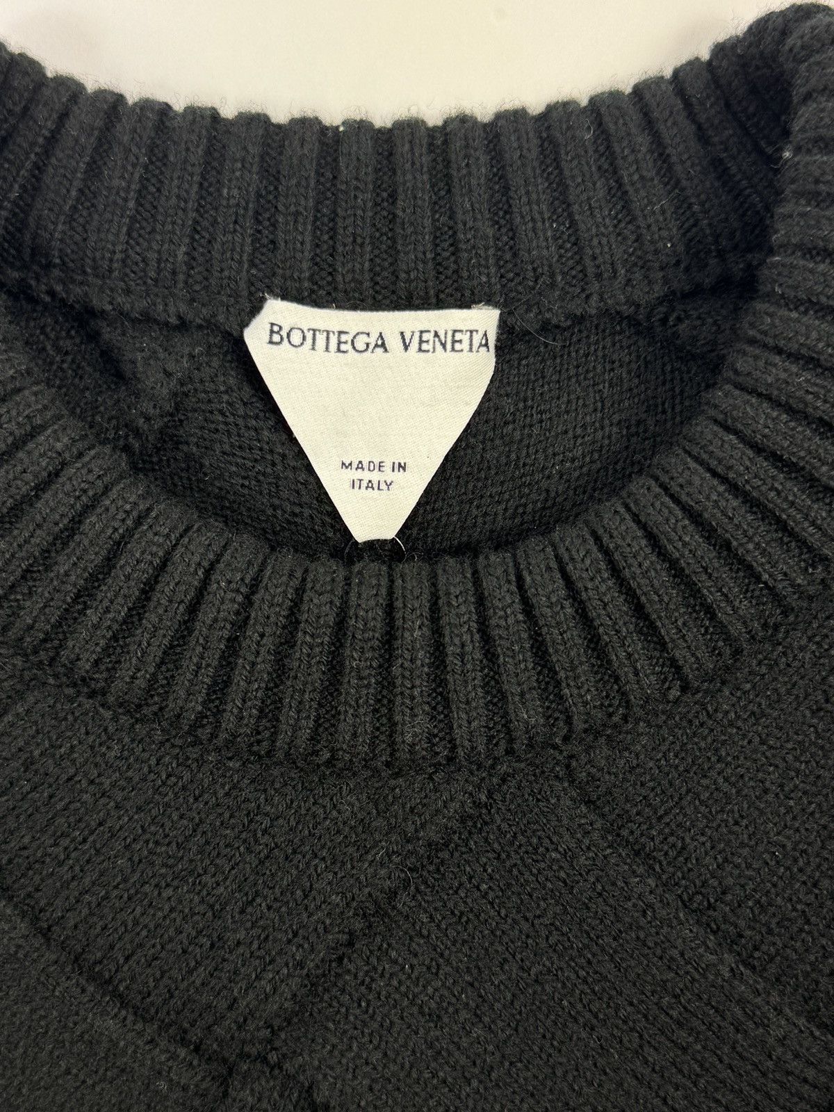 Bottega Veneta WOOL 3D INTRECCIO OVERSIZED SWEATER Size US S / EU 44-46 / 1 - 3 Thumbnail