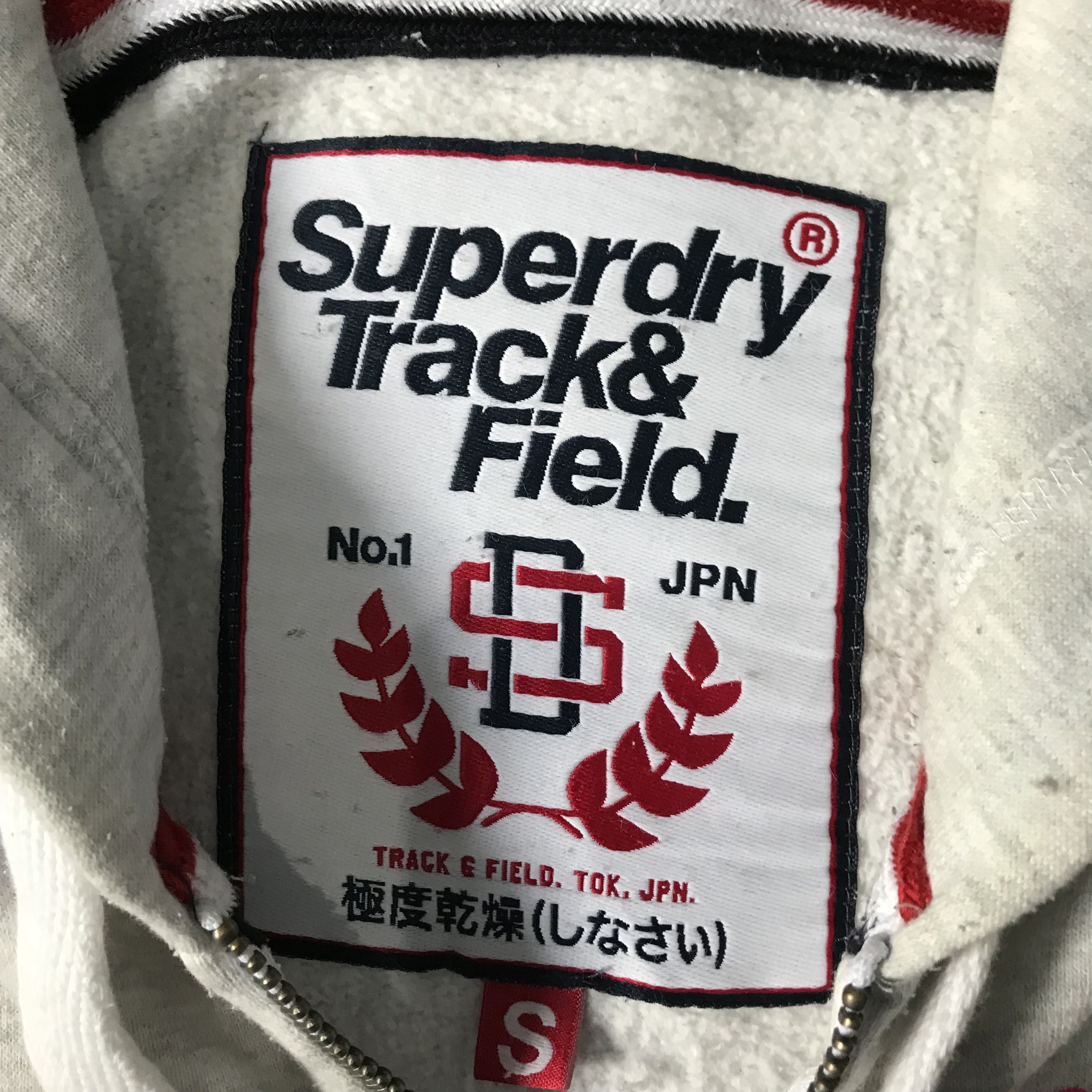 Superdry Vintage Superdry Japan Grey Jacket Hoodie track and field Size US M / EU 48-50 / 2 - 4 Thumbnail