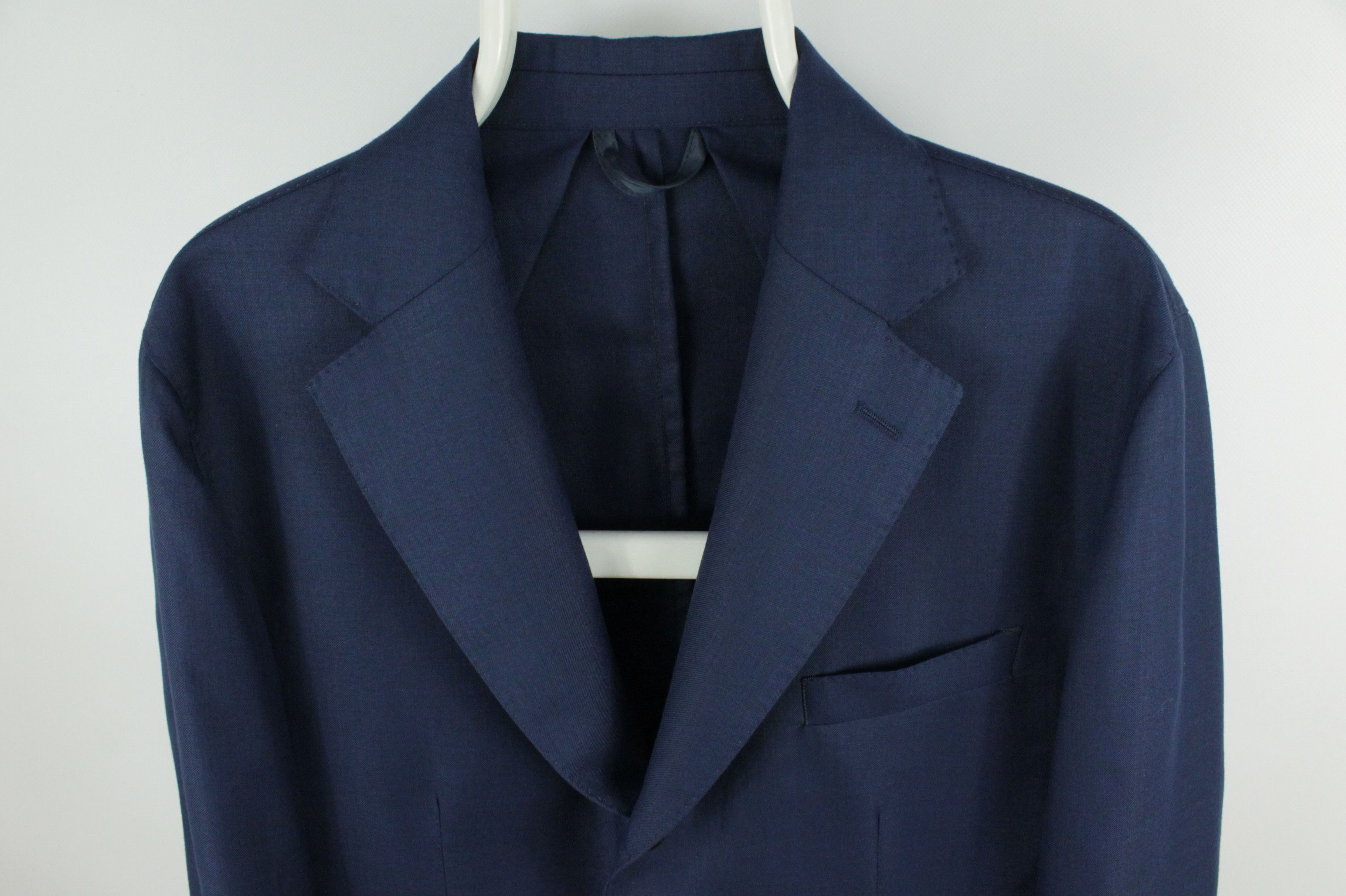 Designer Fusaro Antonio Napoli Wool Silk Sport Coat Blazer Jacket Size US XL / EU 56 / 4 - 2 Thumbnail