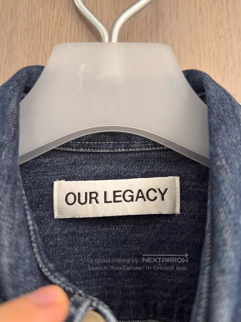 Our Legacy Our Legacy Indigo Denim Short Sleeve Shirt Size US S / EU 44-46 / 1 - 3 Thumbnail
