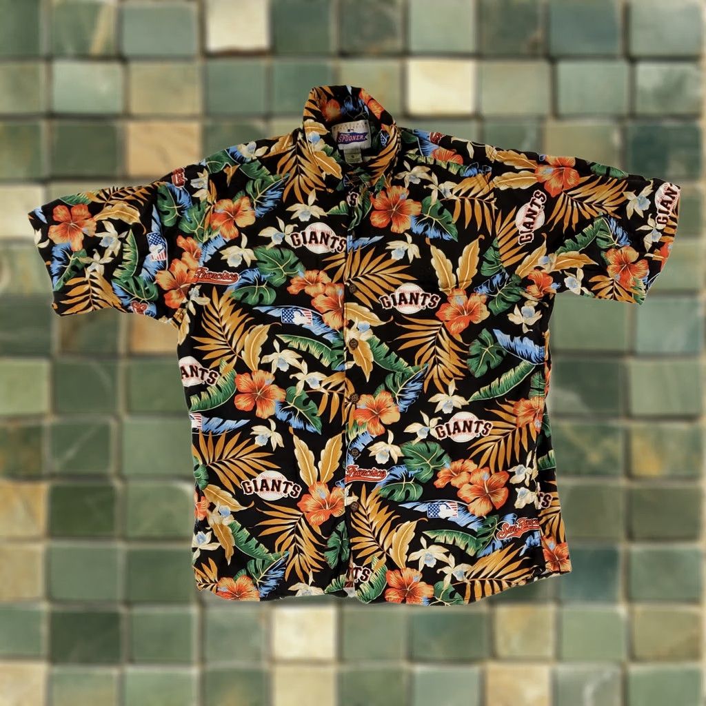 Reyn Spooner Reyn Spooner San Francisco Giants Shirt Button Up 100% Rayon Black Mens S Size US S / EU 44-46 / 1 - 1 Thumbnail