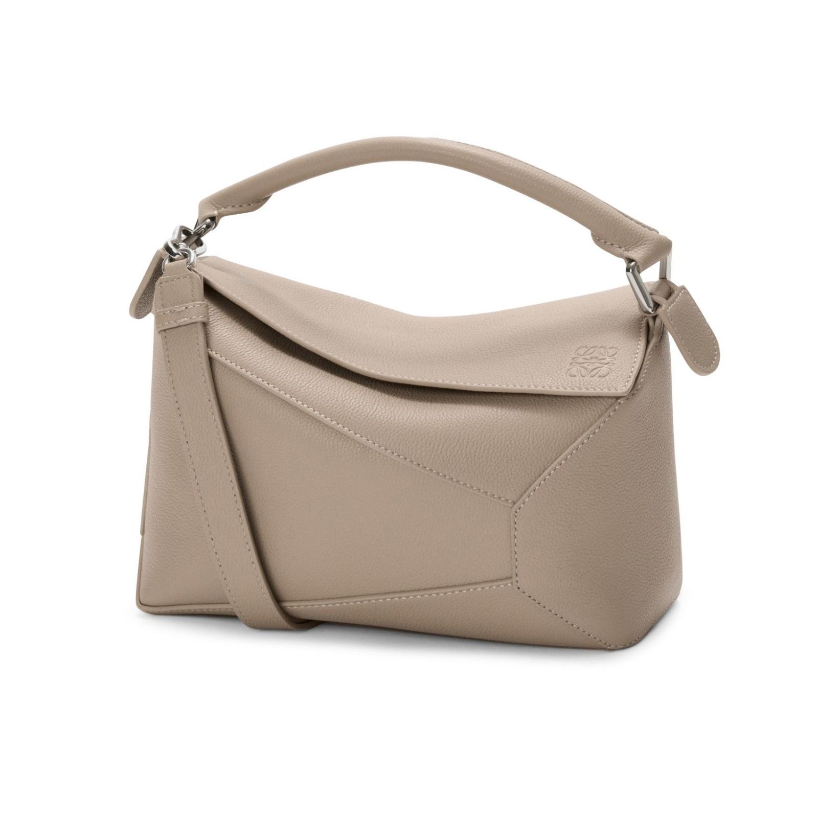 Loewe LOEWE Puzzle Small Edge $3850 Clay Leather Handbag New & Aut Size ONE SIZE - 1 Thumbnail