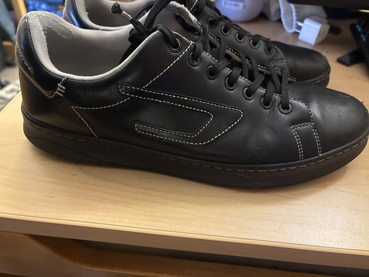 Diesel S-Athene Low Top Leather Sneakers Size US 11 / EU 44 - 6 Thumbnail