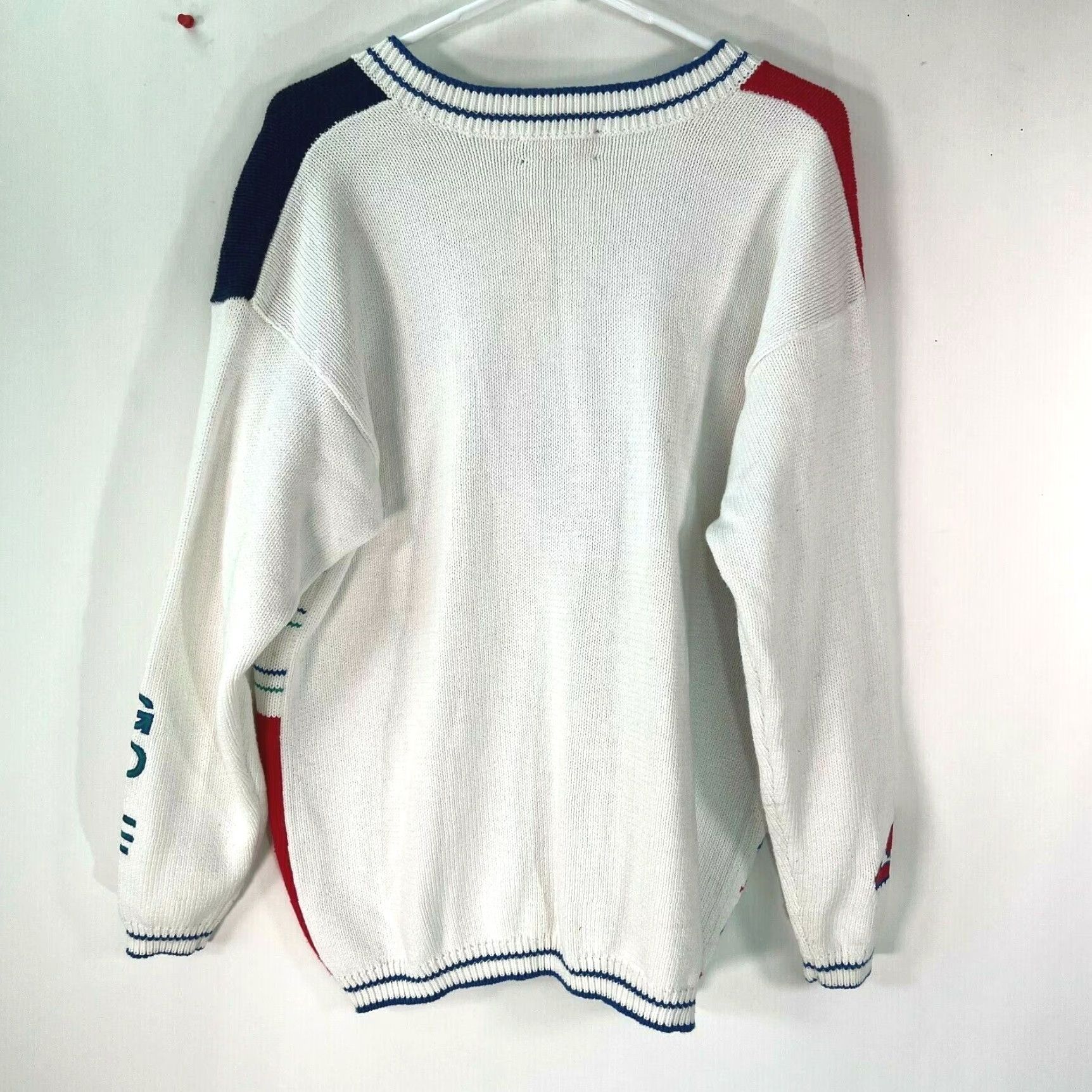 Charter Club Charter Club By Jane Justin Women Cardigan Long Sleeve Golf Print White Size L Size L / US 10 / IT 46 - 2 Thumbnail