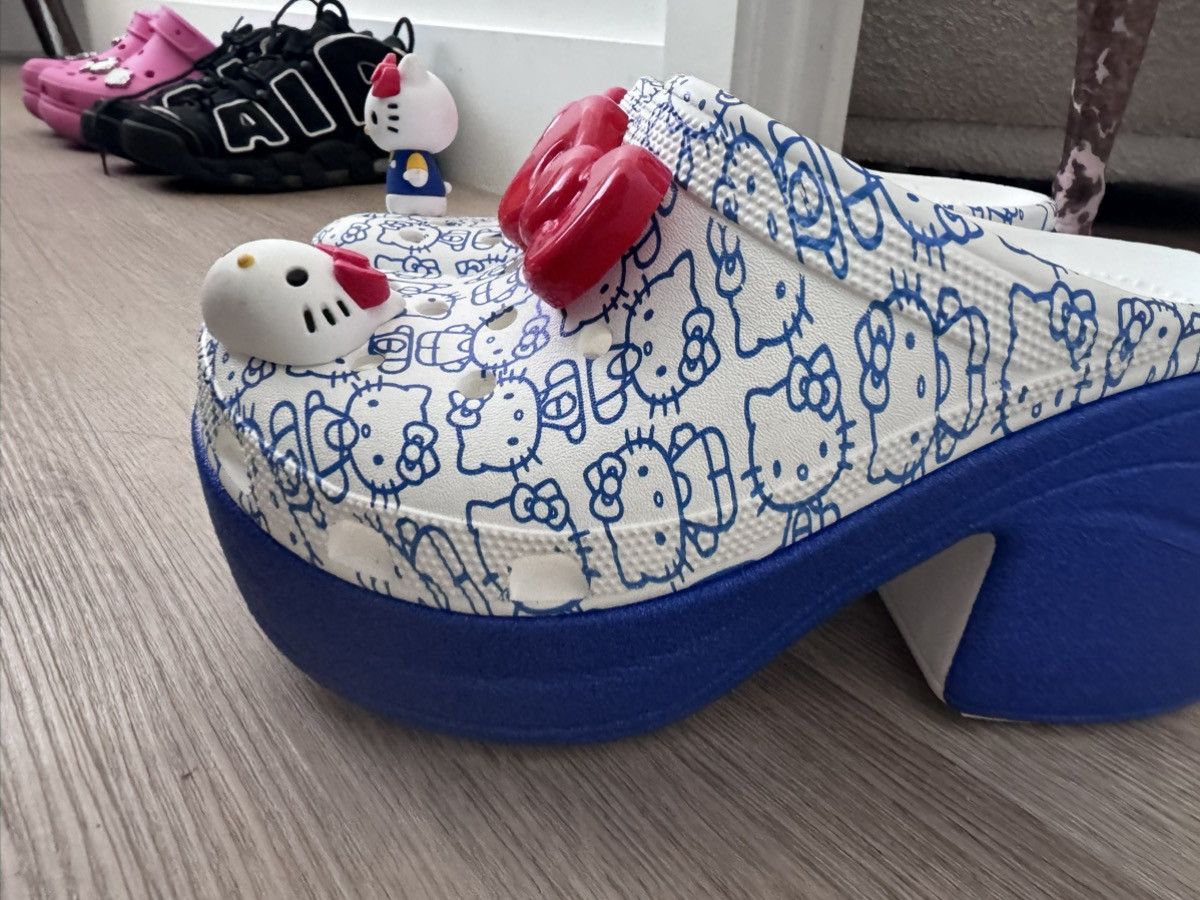 Crocs Crocs clogs platform sanrio hello kitty Size US 9 / IT 39 - 3 Thumbnail