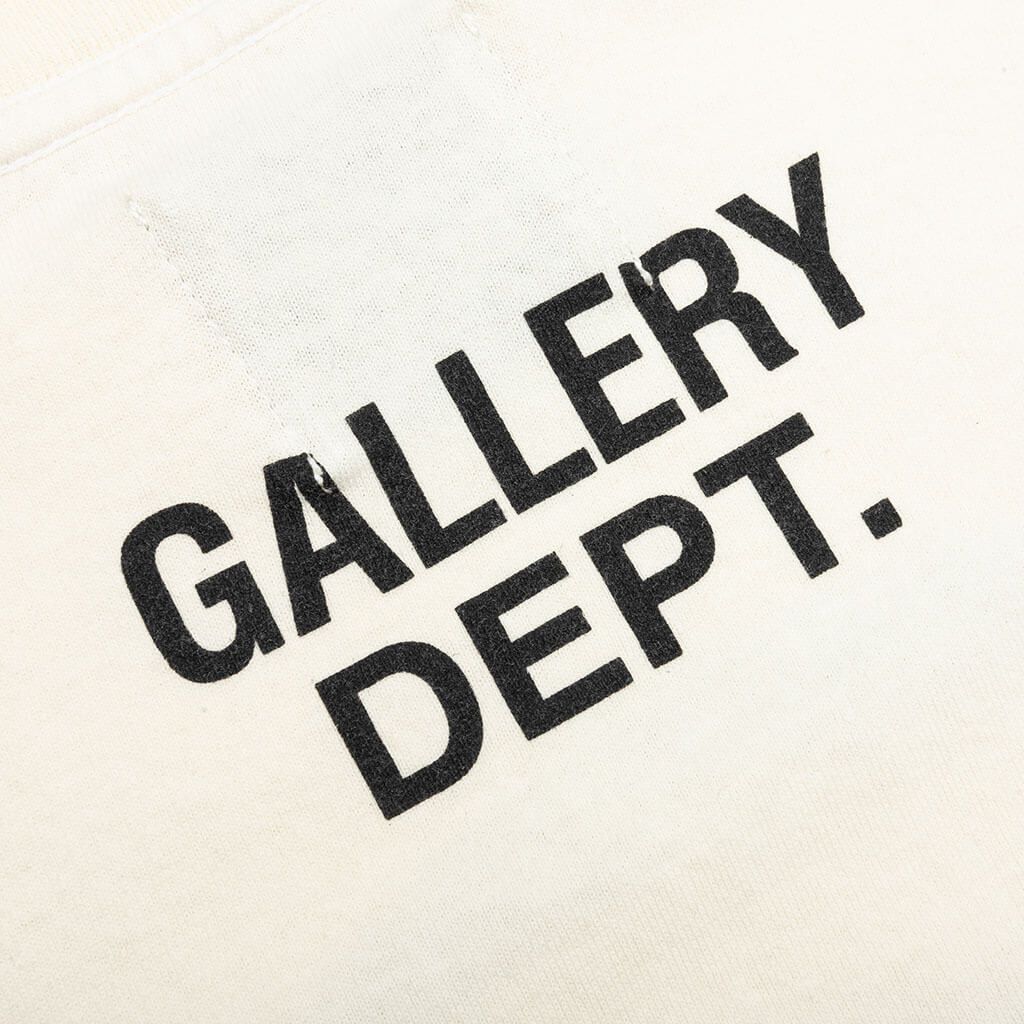 Gallery Dept. o1mle0326 Stop Being Racist Tee Shirt in Cream Size US S / EU 44-46 / 1 - 4 Thumbnail
