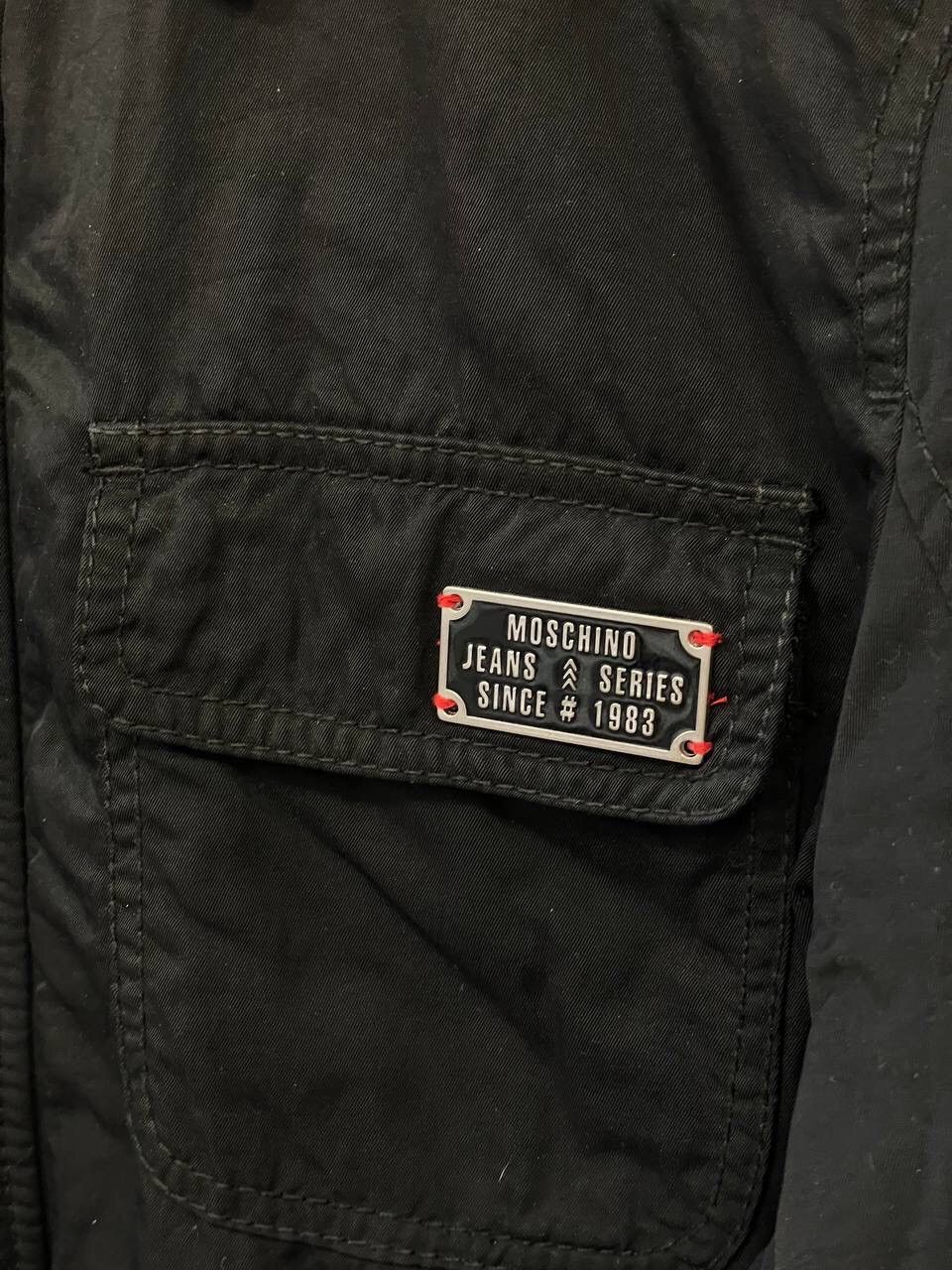 Moschino Vintage Moschino Jeans Bomber Jacket Black Size M Size US M / EU 48-50 / 2 - 8 Thumbnail