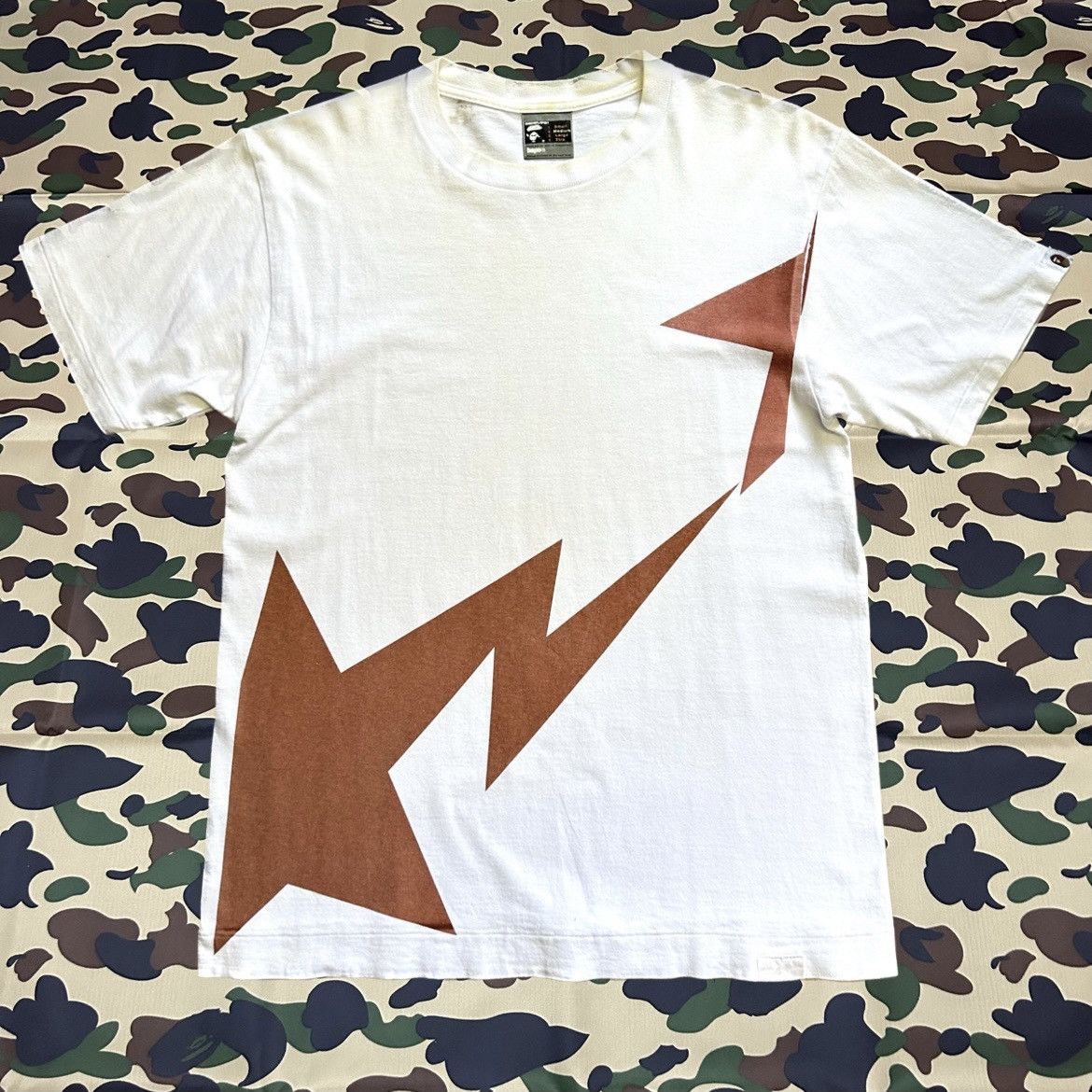 Bape Bape Sta Handprint Tee Size US M / EU 48-50 / 2 - 1 Thumbnail