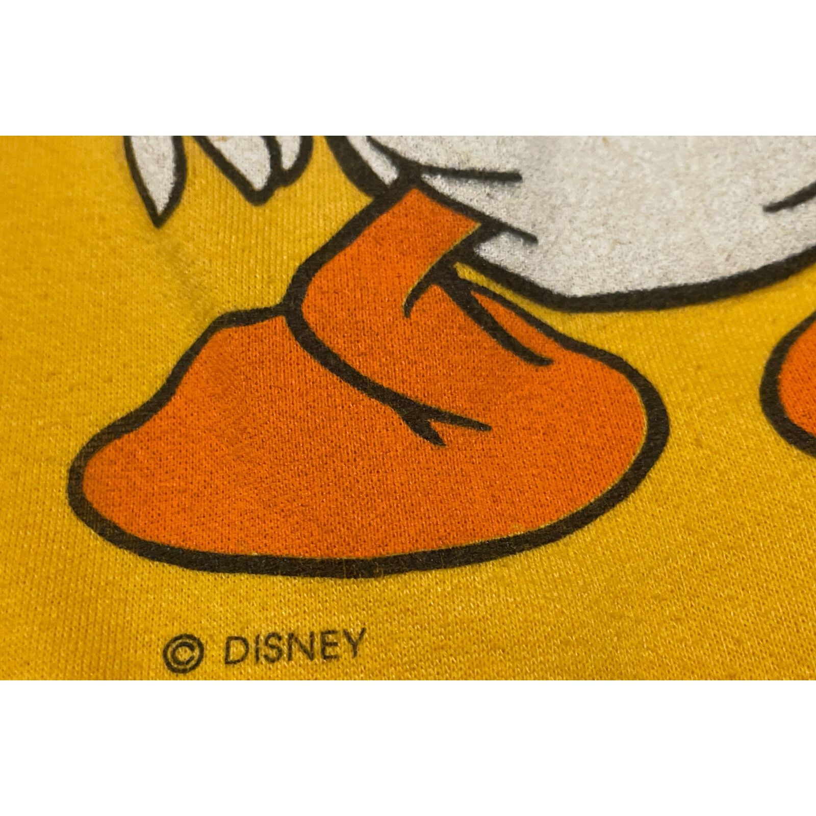 Disney Vintage 80s XL Disney World Donald Duck Mickey Mouse Crewnec Size US XL / EU 56 / 4 - 11 Thumbnail