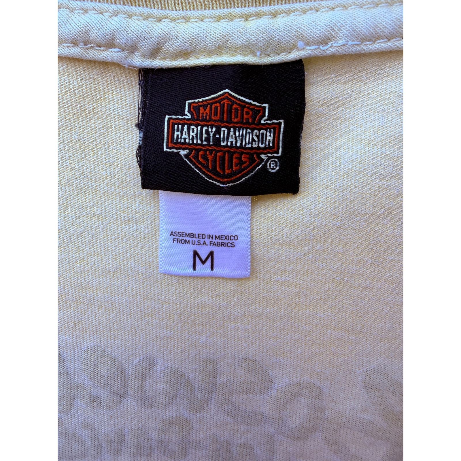 Harley Davidson Harley-Davidson Freedom Cycles V-Neck T Shirt Medium Size M / US 6-8 / IT 42-44 - 3 Thumbnail