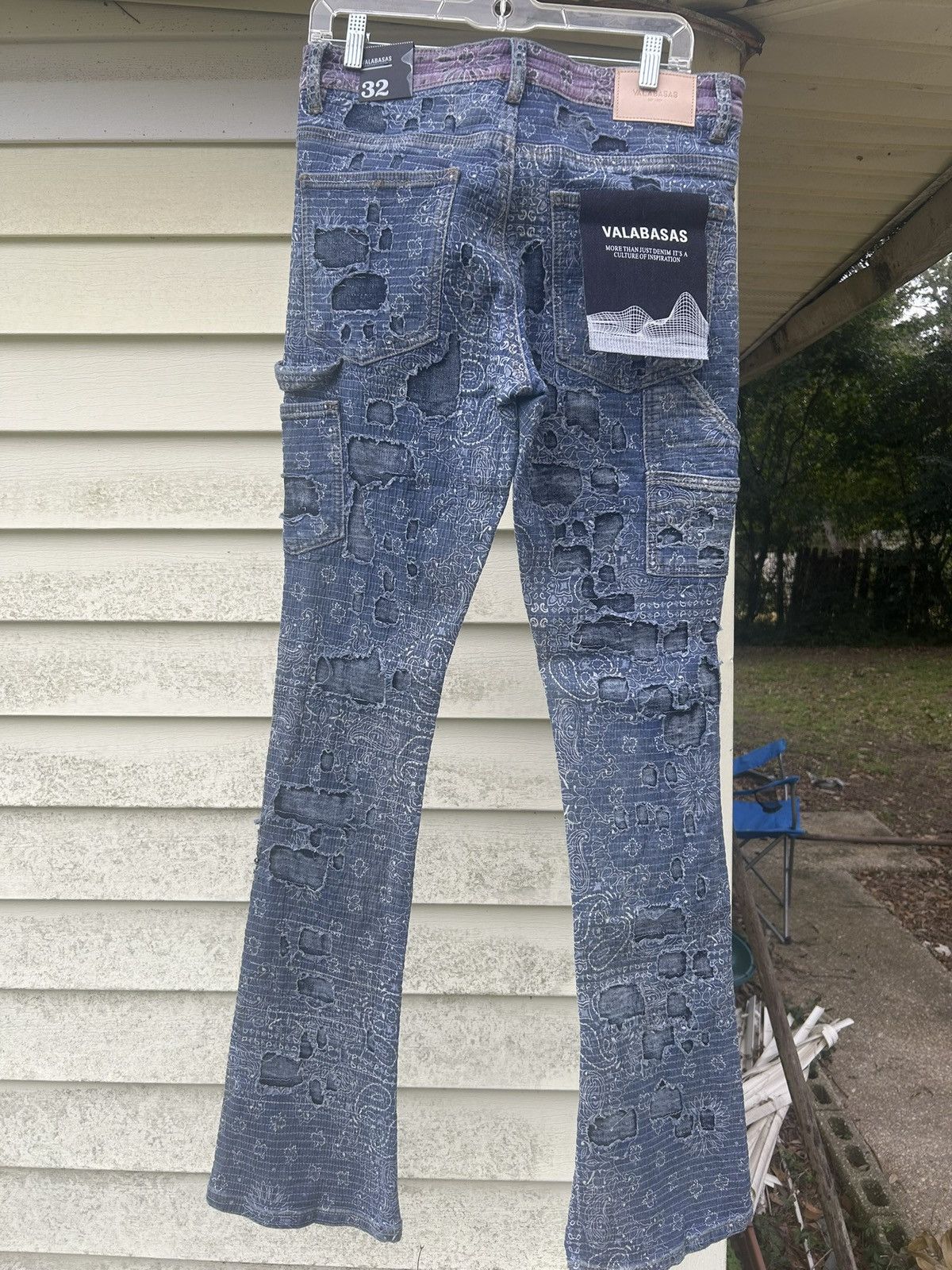 Vale Valabasas distresses denim Size US 32 / EU 48 - 3 Thumbnail