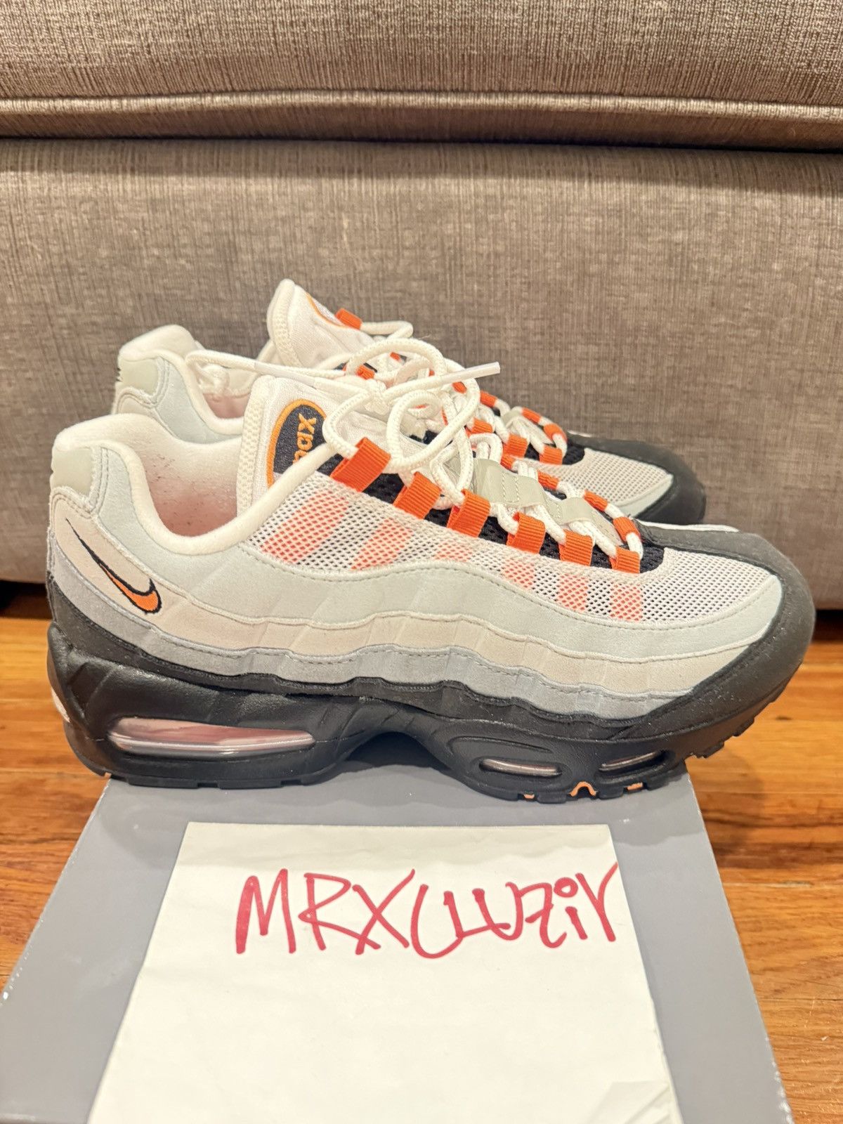 Nike Air Max 95 OG Bright Mandarin sz HM4740-005