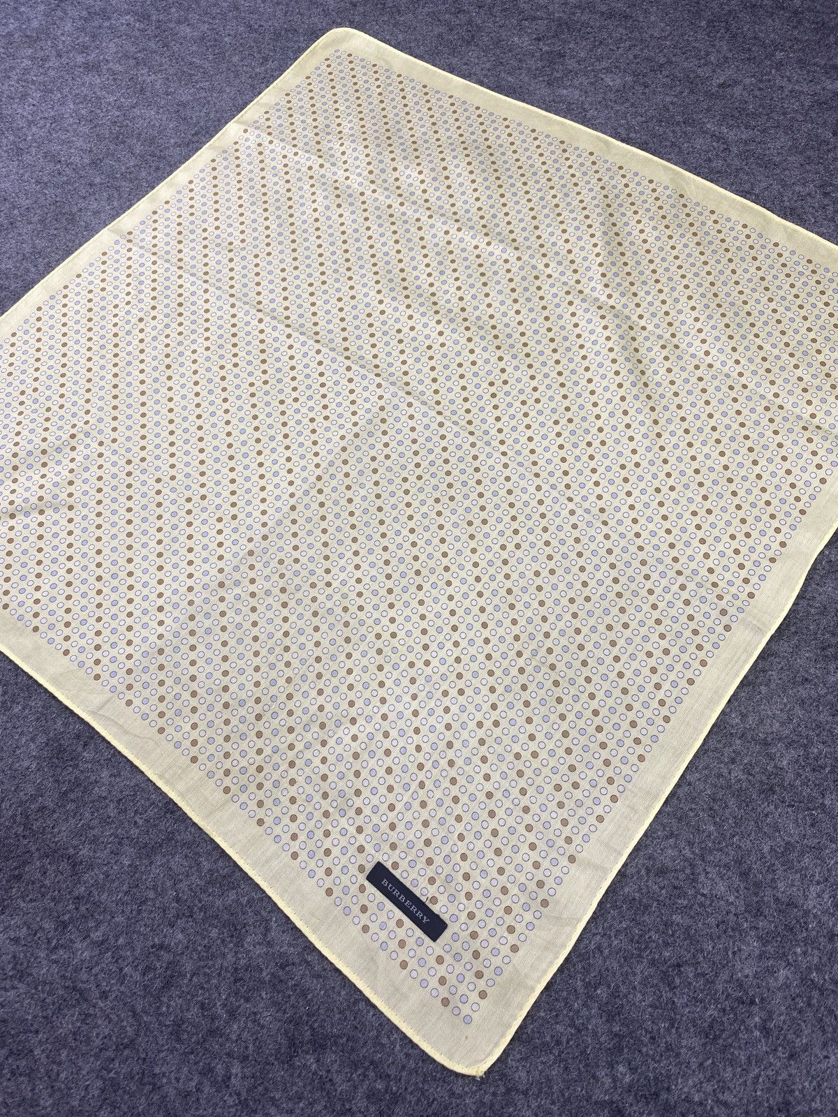 Burberry × Vintage Burberry Handkerchief / Bandana / Neckerchief-B099 Size ONE SIZE - 4 Thumbnail
