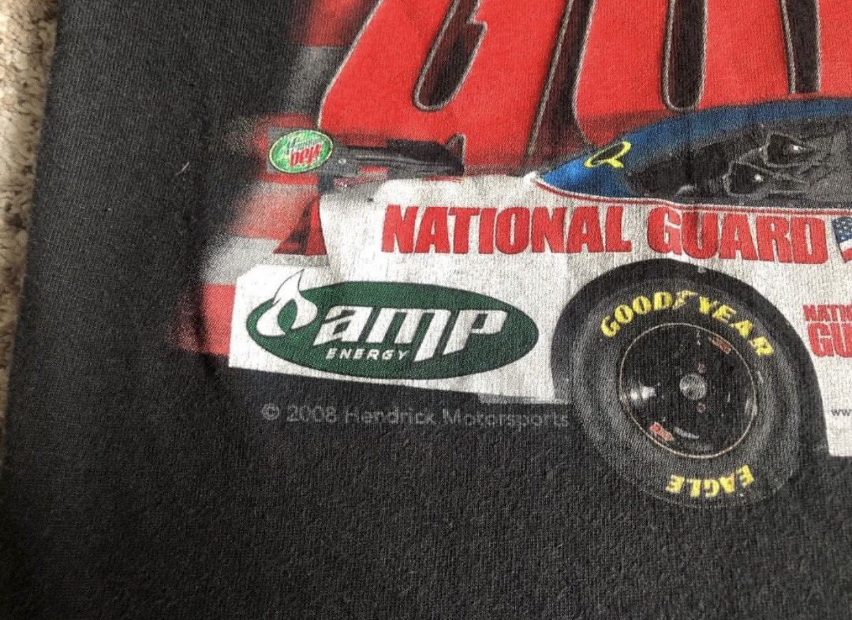 NASCAR × Vintage Vintage 2008 Nascar Dale Earnhardt AOP T-shirt Size US S / EU 44-46 / 1 - 7 Thumbnail