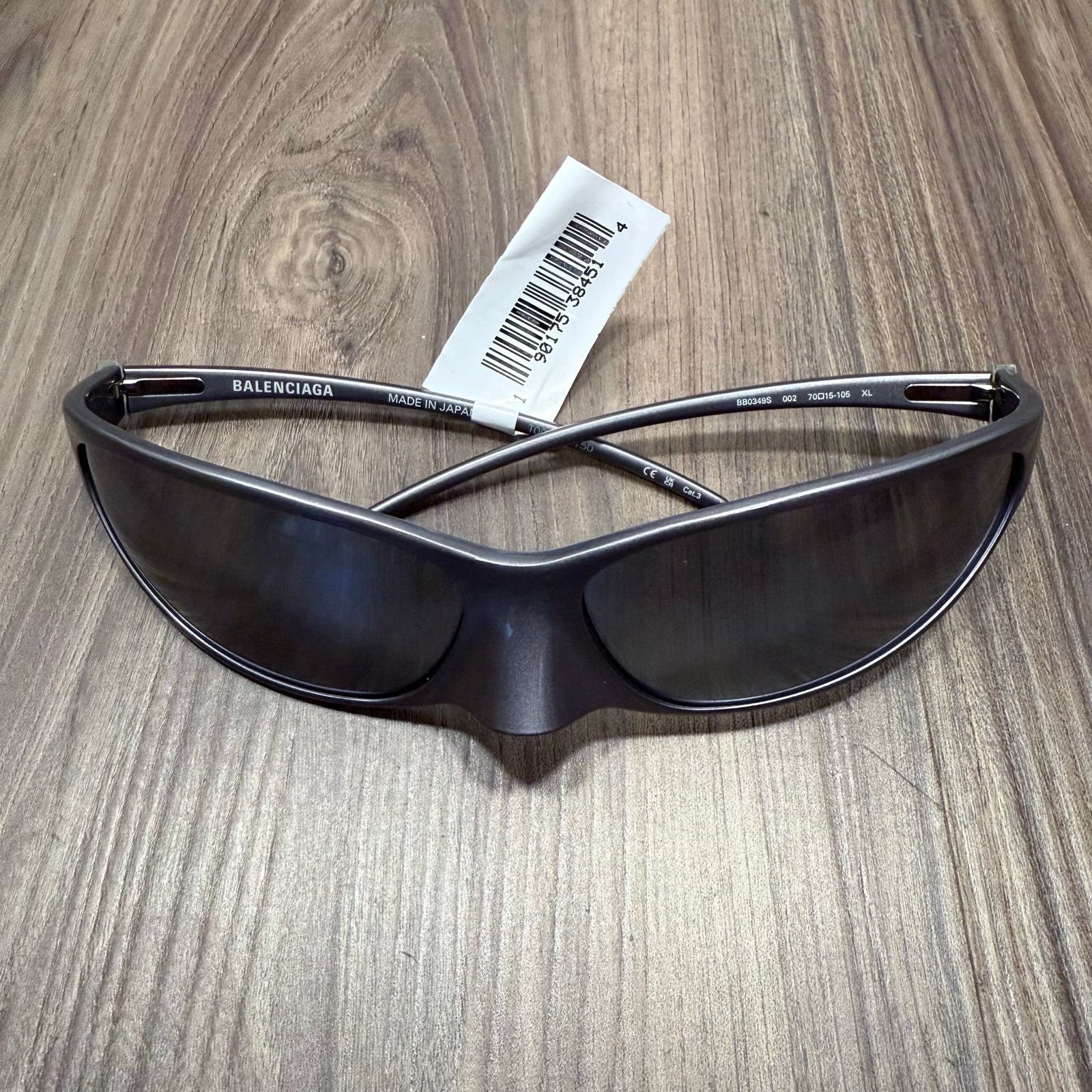 Balenciaga $1,095 Balenciaga 4G Cat Gradient Oversize Oval Sunglasses Size ONE SIZE - 3 Thumbnail