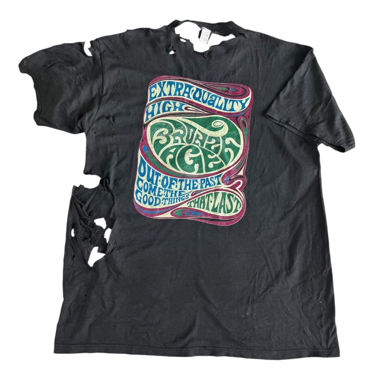 Public Housing Skate Team × Vintage Bronze Age Thrashed Tee Skateboarding Punk Size US XL / EU 56 / 4 - 10 Thumbnail