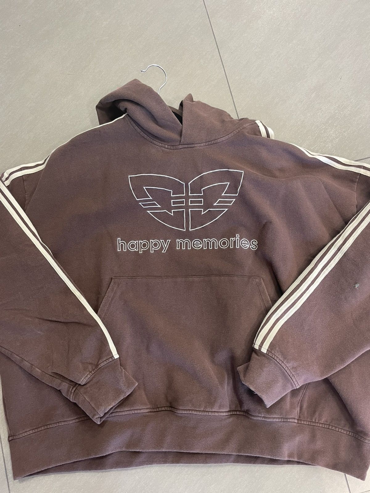 HMDD HMDD Butterfly Hooded Sweatshirt Brown Size US L / EU 52-54 / 3 - 1 Thumbnail