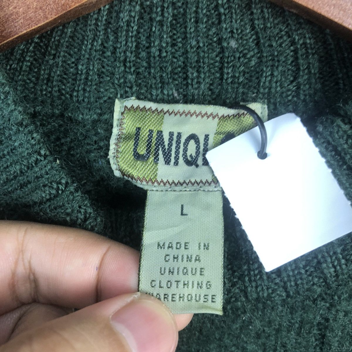 Uniqlo DLL Uniqlo japan vintage Green Knitwear #C590 Size M / US 6-8 / IT 42-44 - 11 Thumbnail