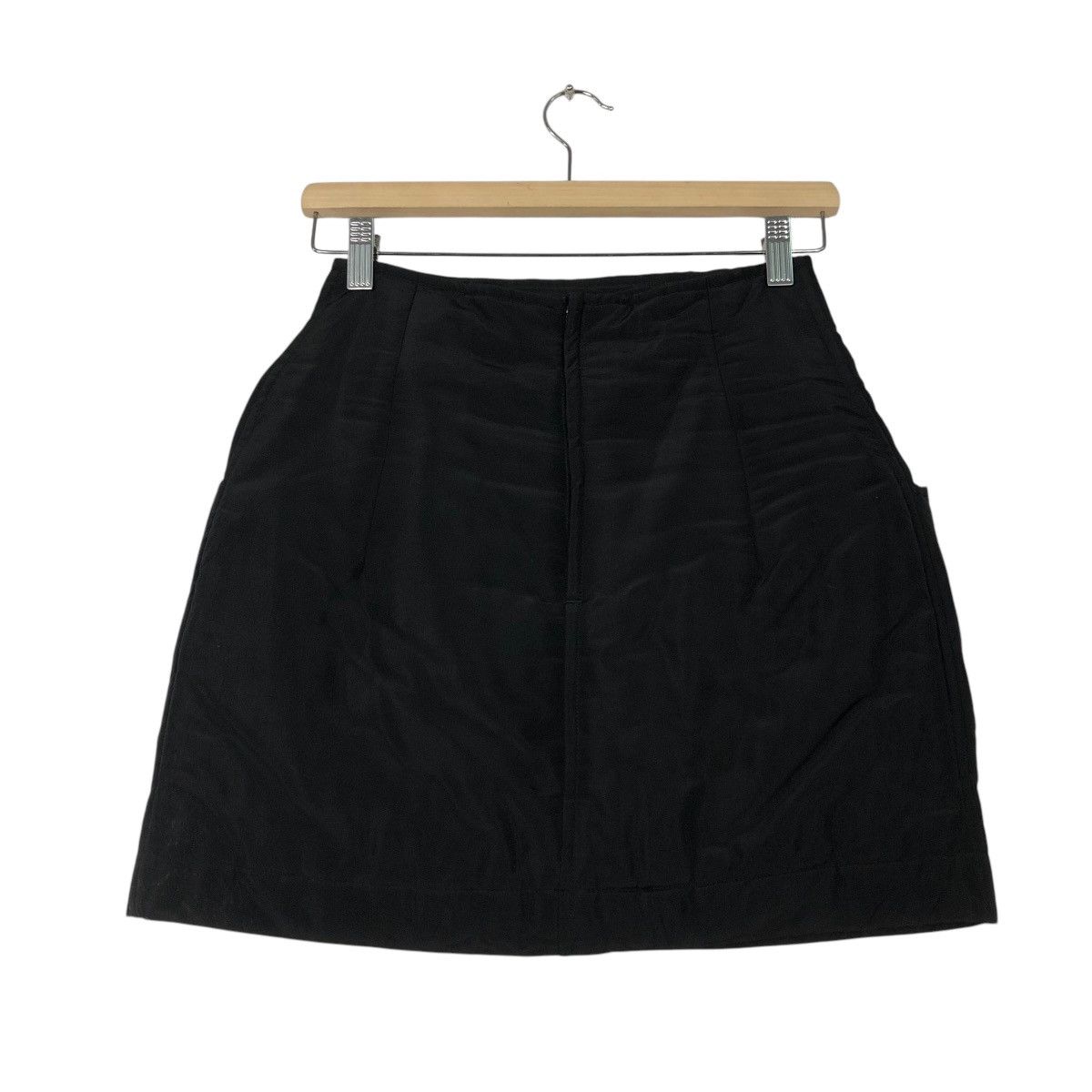 Yohji Yamamoto 🔥RICH BLACK MINI SHORT SKIRT Y’S YOHJI YAMAMOTO Size 26" / US 2 / IT 38 - 9 Thumbnail