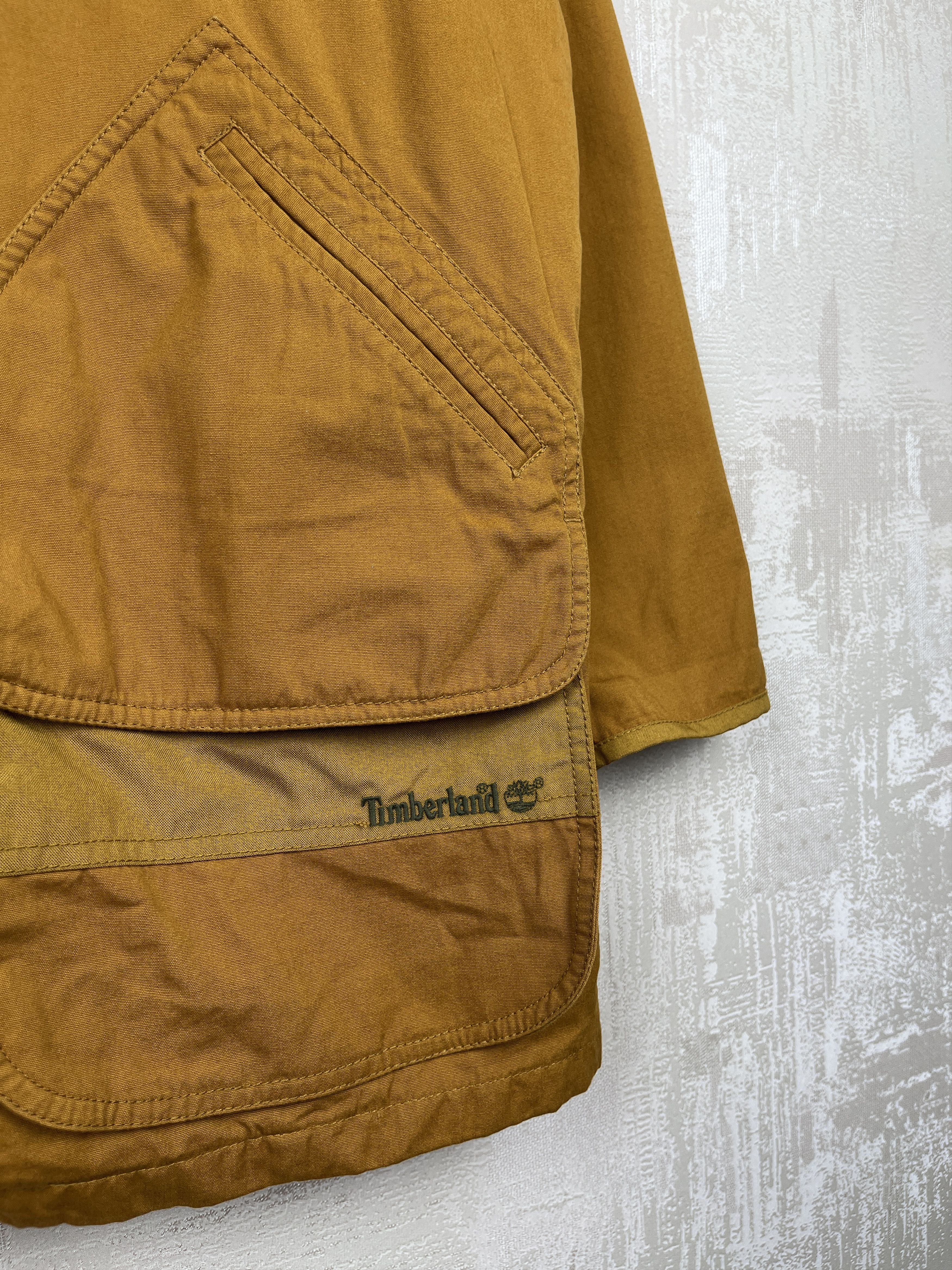 Timberland Timberland Jacket Leather Collar Barn Coat Chore Hunting Size S / US 4 / IT 40 - 8 Thumbnail