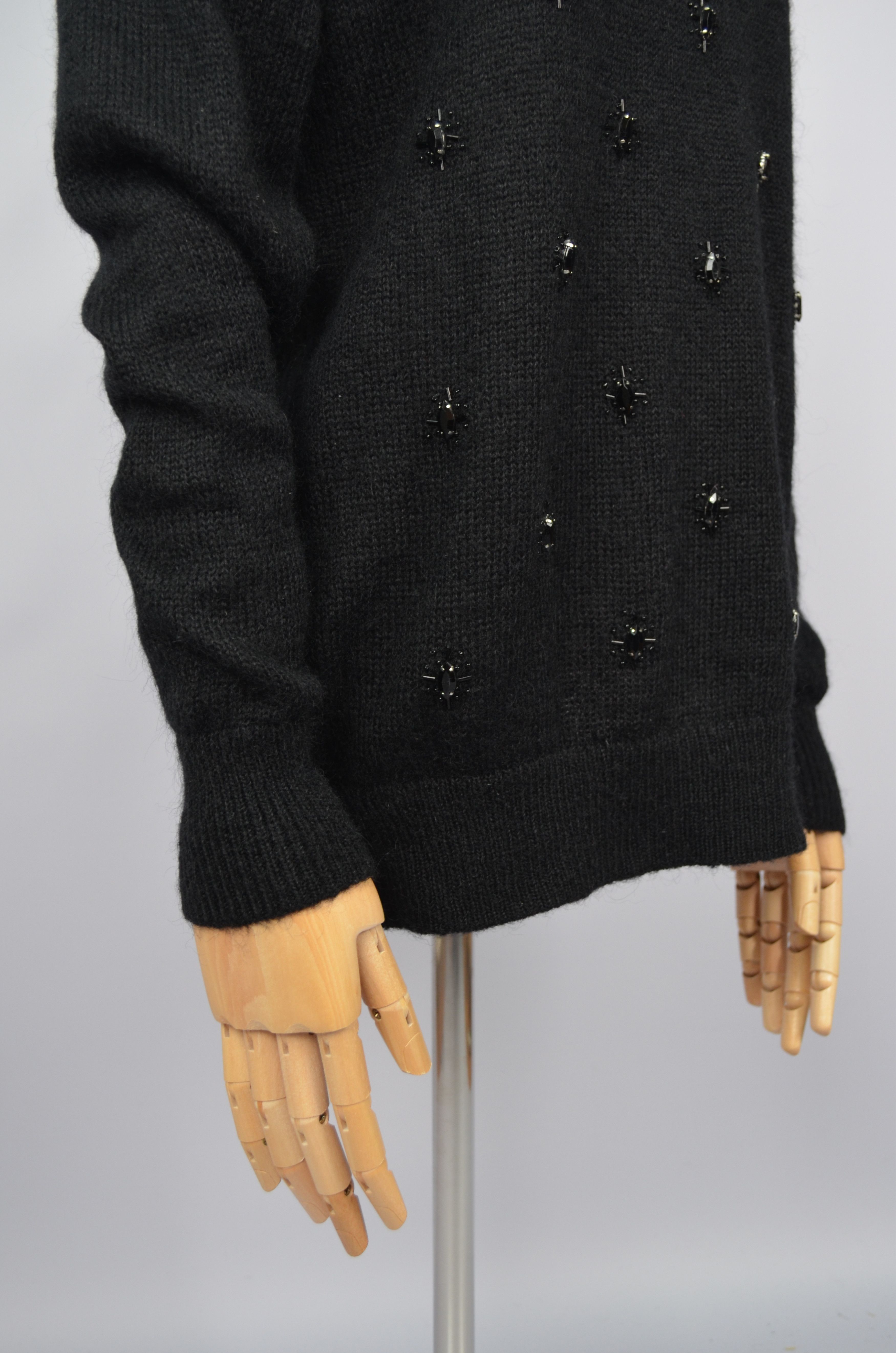 Reiss Reiss Kimber Embellished Jumper Sweater Acryl Nylon Mohair Size XS / US 0-2 / IT 36-38 - 10 Thumbnail
