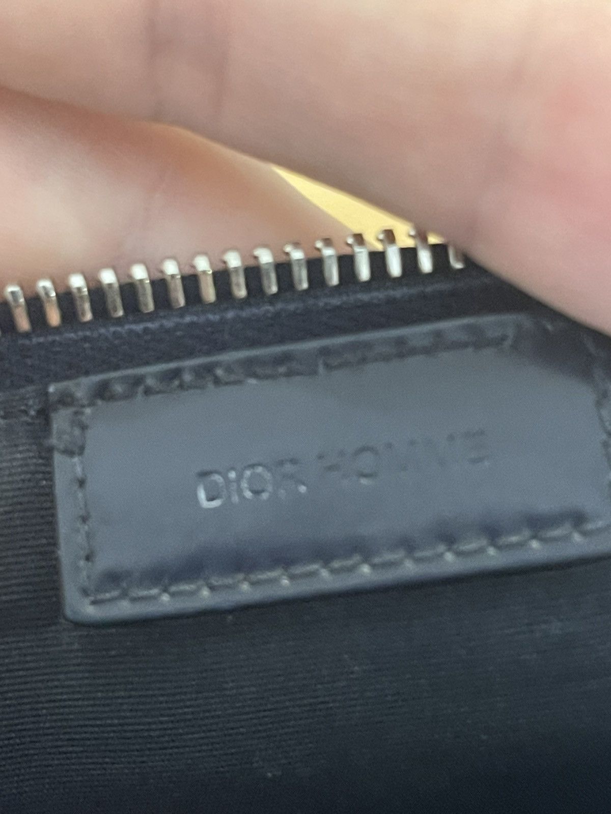 Dior × Kris Van Assche Dior Homme a4 document/ipad bag/wallet patent leather Size ONE SIZE - 8 Thumbnail