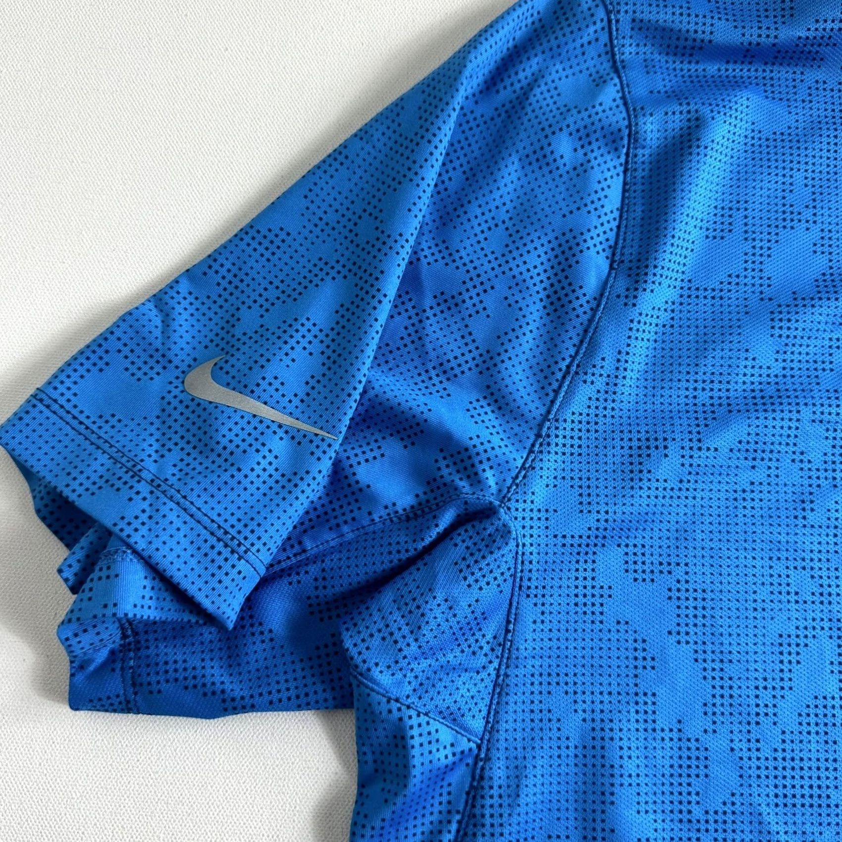 Nike Nike Shirt Mens L Blue Golf Standard Fit Polo Men Size Short Sleeve Active Camo Size US L / EU 52-54 / 3 - 6 Thumbnail