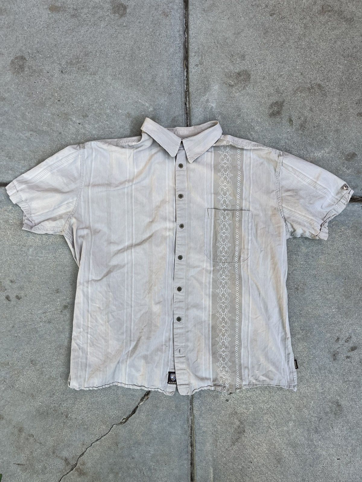 Kuhl Kuhl Tribal / Affliction Button Up Shirt Size US XXL / EU 58 / 5 - 1 Thumbnail