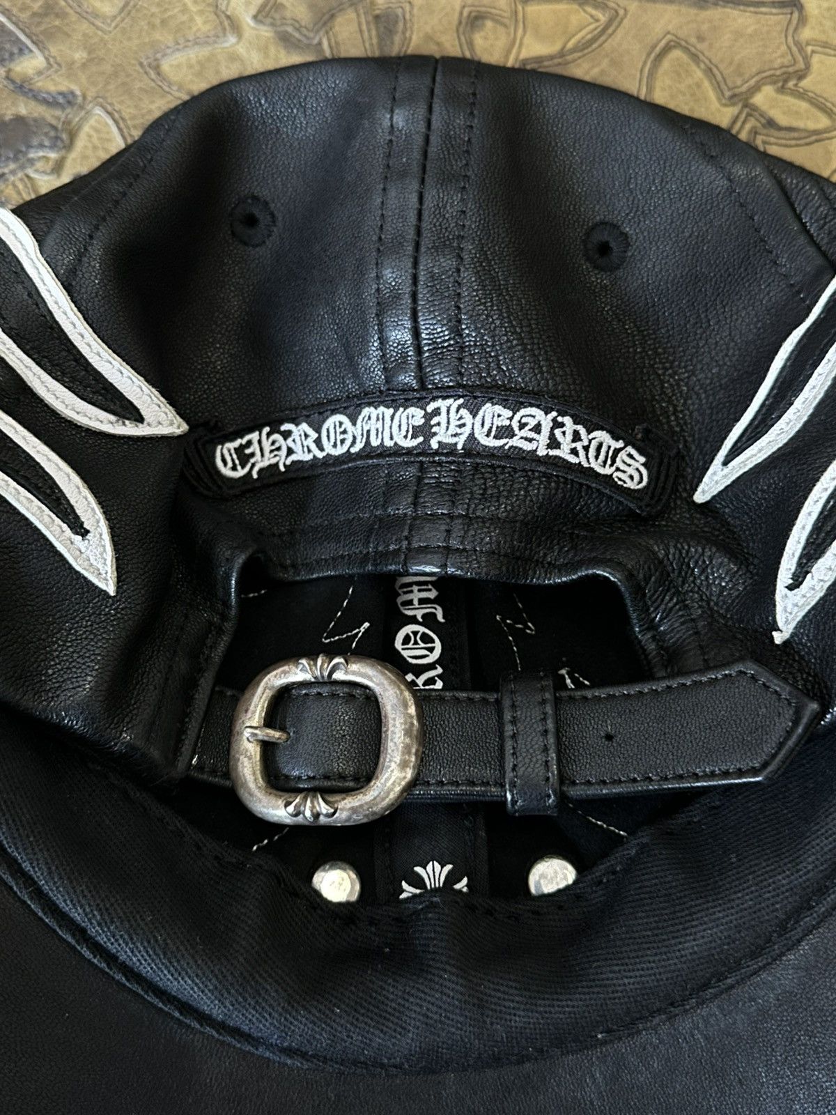 Chrome Hearts CHROME HEARTS 1-1 FLAMES HAT Size ONE SIZE - 4 Thumbnail