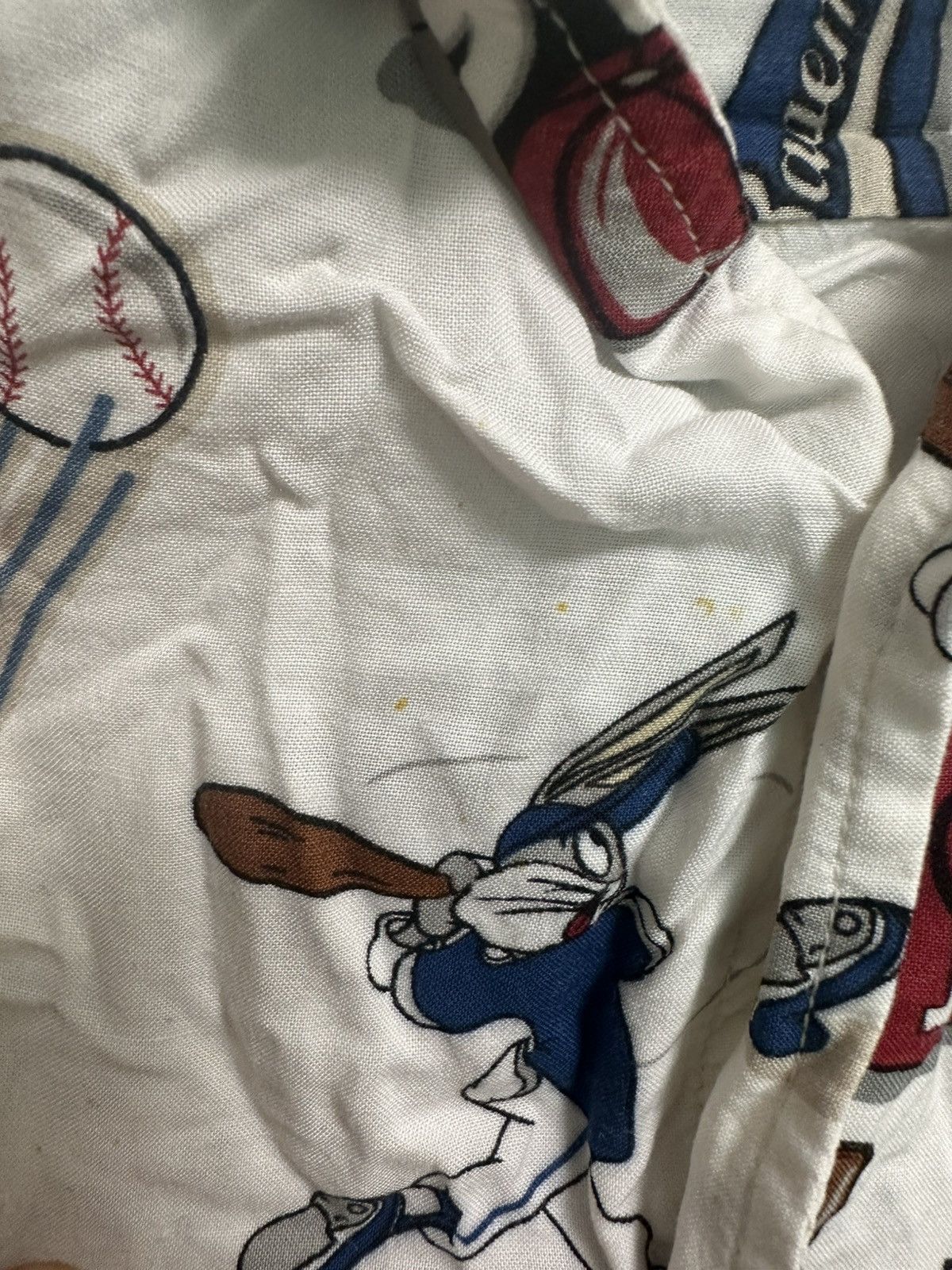 Vintage × Warner Bros Vintage Bugs Bunny TAZ Looney Tunes Baseball Front 1999 Size US S / EU 44-46 / 1 - 4 Thumbnail