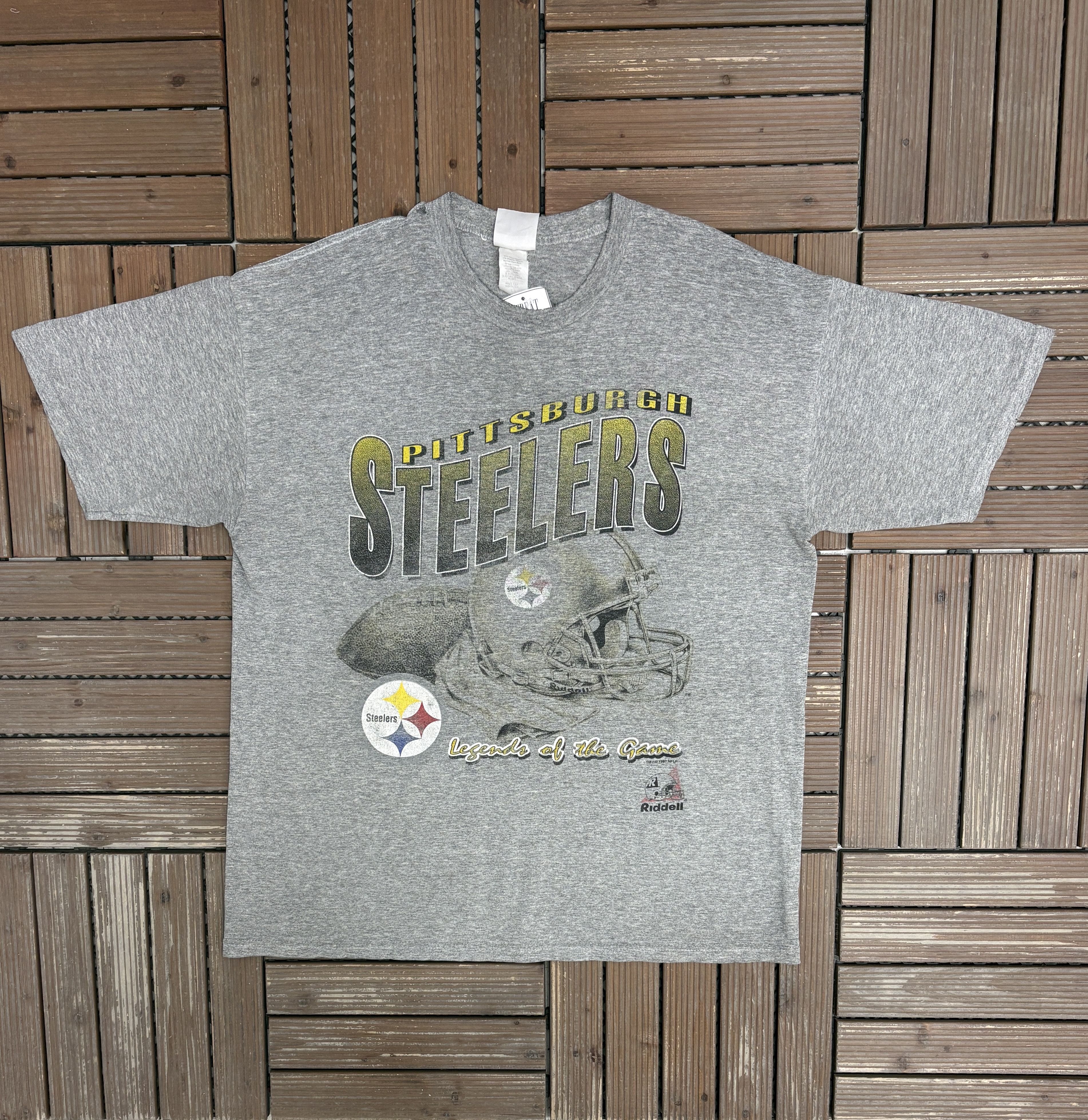 Vintage Pittsburgh Steelers Legends of the Game Vintage Tee Size US L / EU 52-54 / 3 - 1 Thumbnail