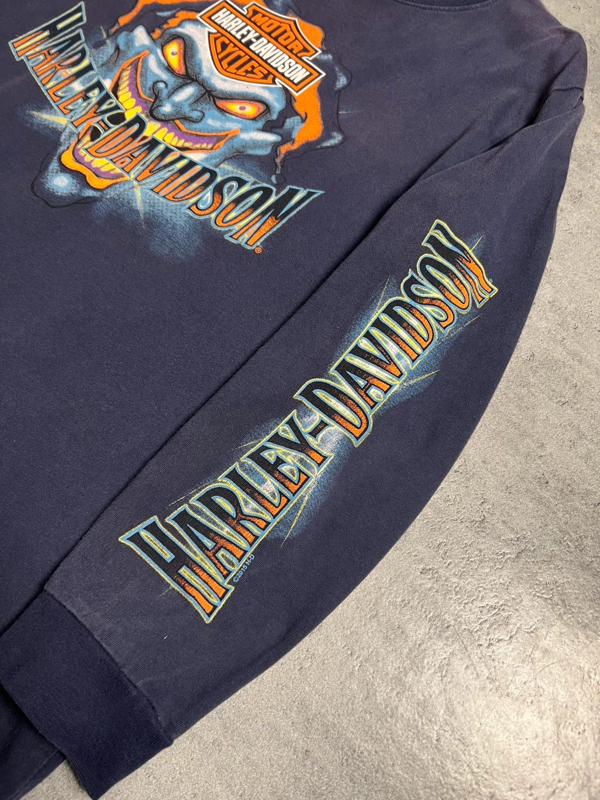 Harley Davidson Vintage longsleeve motor harley davidson clown Size US L / EU 52-54 / 3 - 2 Thumbnail