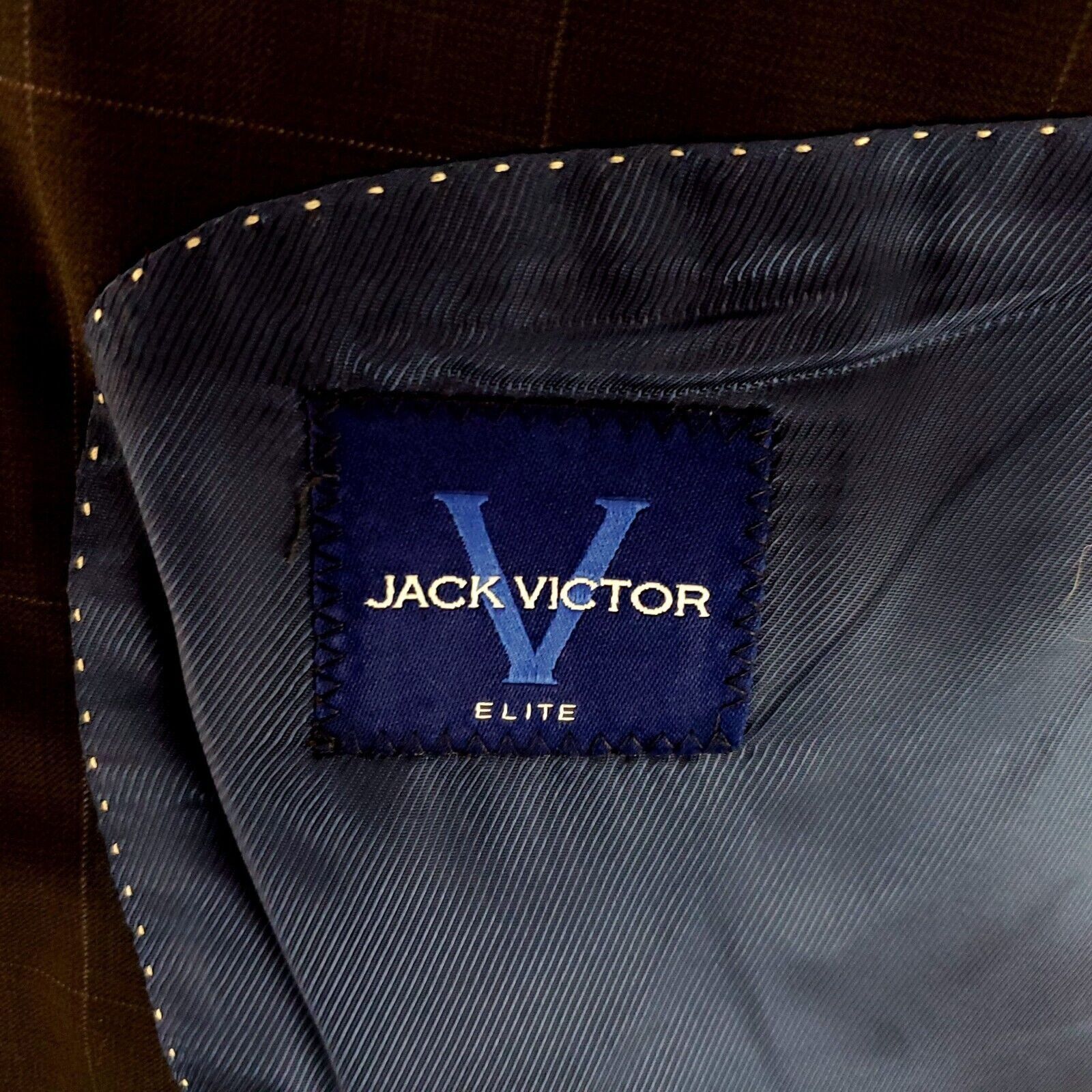 Jack Victor Jack Victor Loro Piana Super 130s Wool 2 Button Blazer 42S B Size 42S - 7 Thumbnail