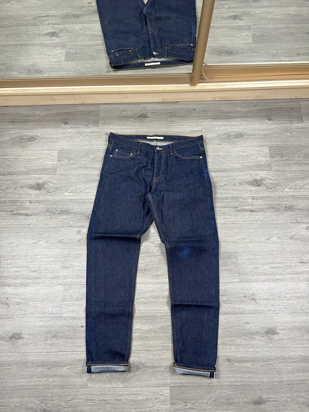 Norse Projects Norse Projects Slim Selvedge Denim Raw Indigo Size 32/32 Size US 32 / EU 48 - 1 Thumbnail