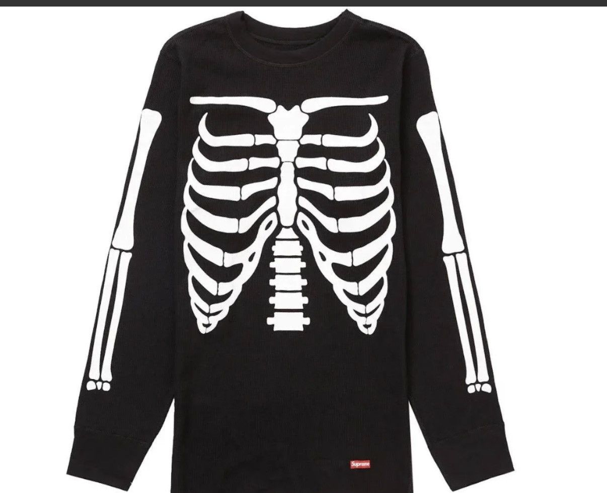 Supreme Supreme hanes skeleton thermal Size US XXL / EU 58 / 5 - 1 Thumbnail