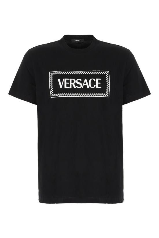 VERSACE Men T-Shirts 10116941A08584 1B000 BLACK