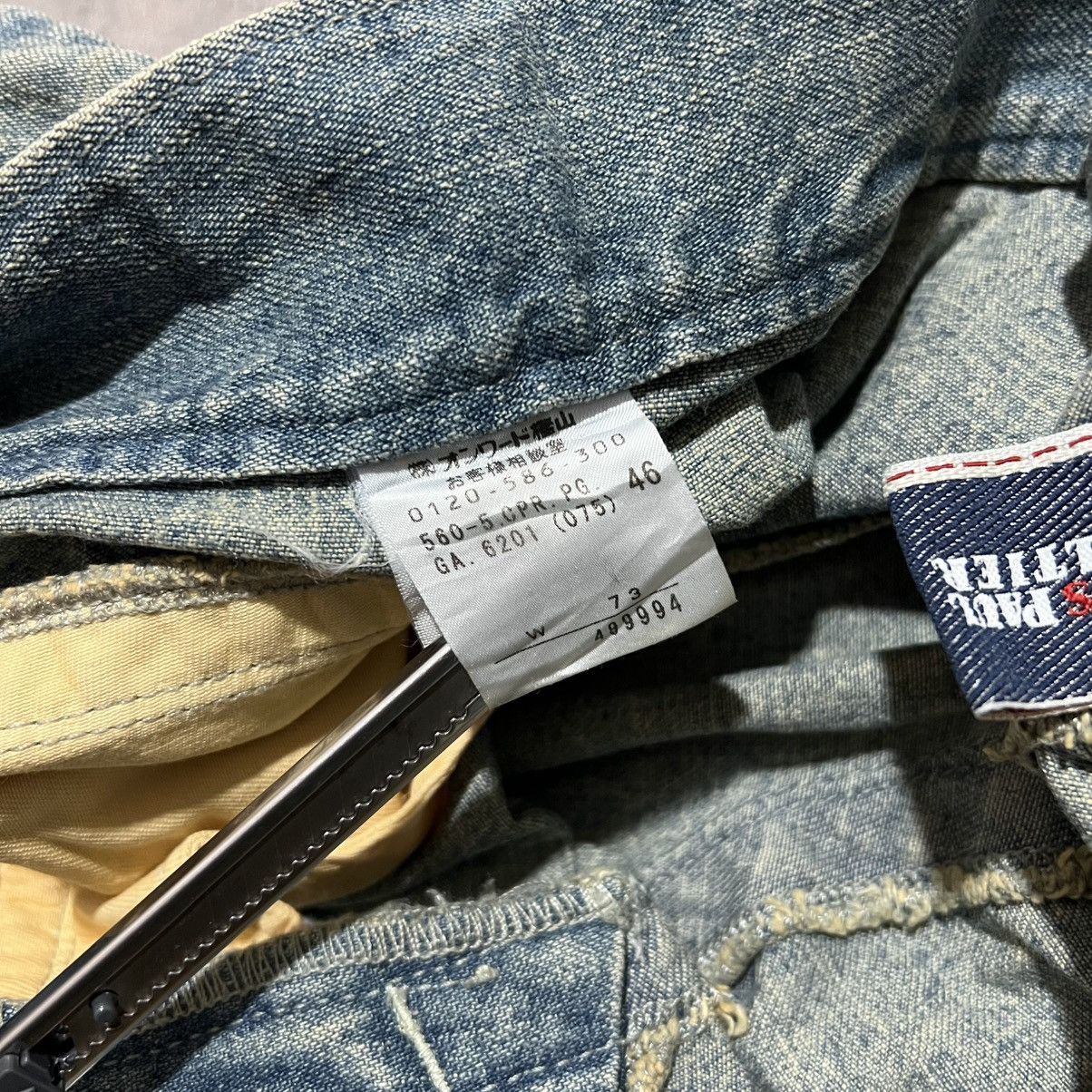 Jean Paul Gaultier Jean's Paul Gaultier Multi Panel Bootcut Jeans Size 30" / US 8 / IT 44 - 10 Thumbnail