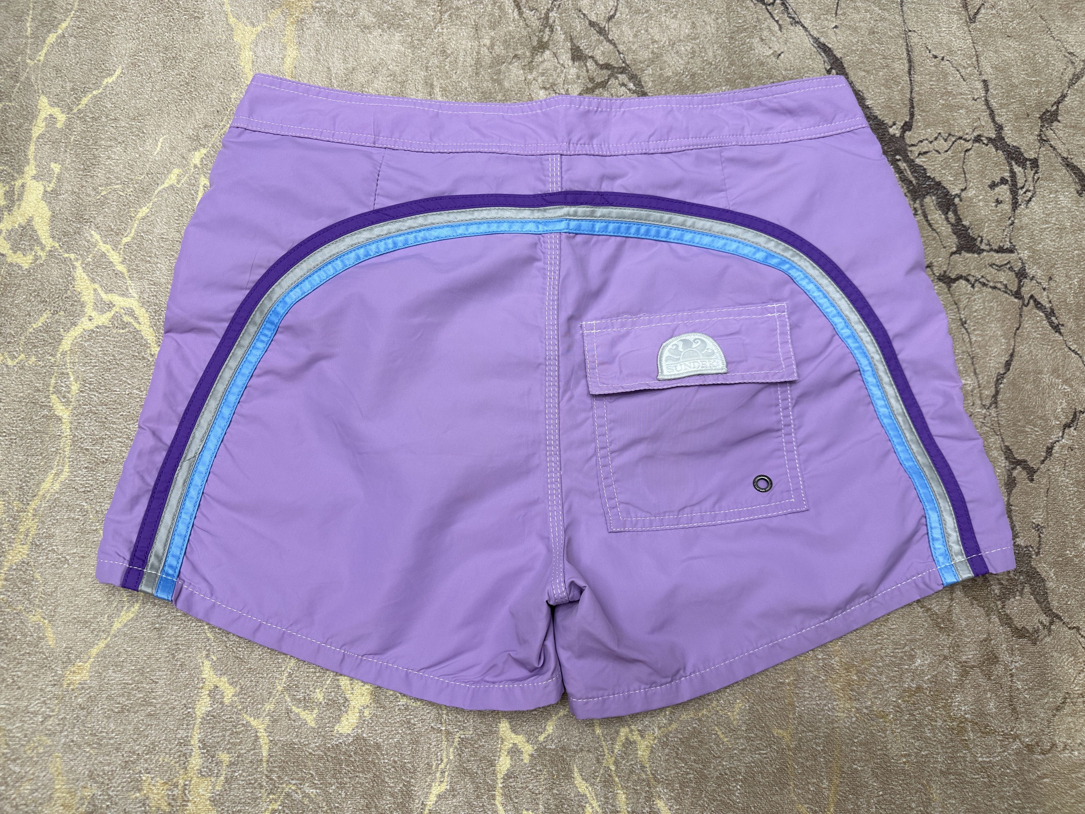 Sundek Sundek 33 Beach Board Surf Shorts Trunks Bath Suit Size 33 S Size US 33 - 6 Thumbnail