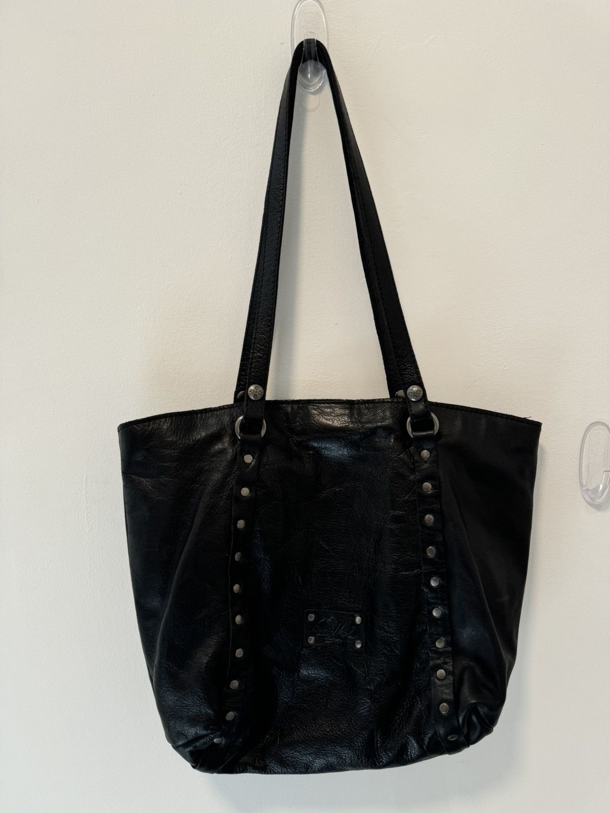 Patricia Nash Patricia Nash Black Italian Leather Tote Bag Size ONE SIZE - 1 Thumbnail