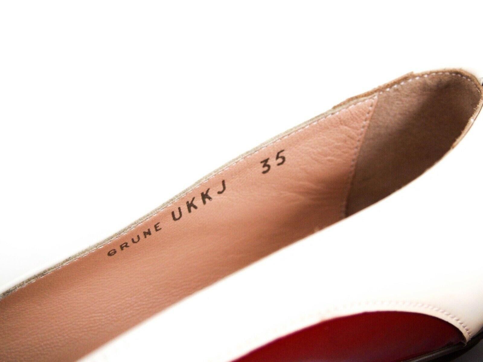 Bally Bally Grune Flats Red White Patent Leather EU 35 US 4.5 Size US 4.5 / IT 34.5 - 6 Thumbnail