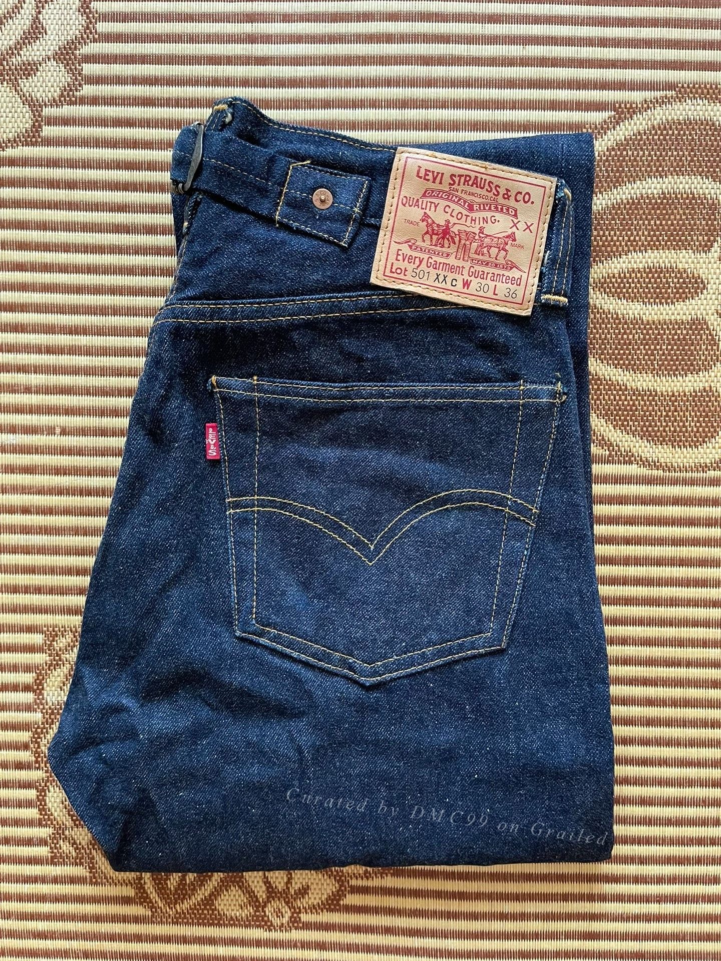 Levi's Vintage Clothing Levi's LVC 501xxc 1937 Denim Jeans Size US 30 / EU 46 - 1 Thumbnail