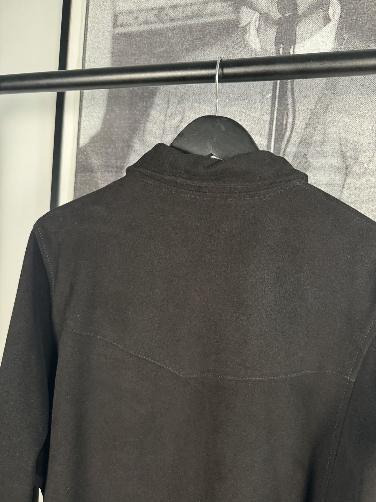 Enfants Riches Deprimes 🚭ICONIC🚭 FALL/WINTER 2023 SILK LAMBSKIN SUEDE WESTERN JACKET Size US L / EU 52-54 / 3 - 12 Thumbnail