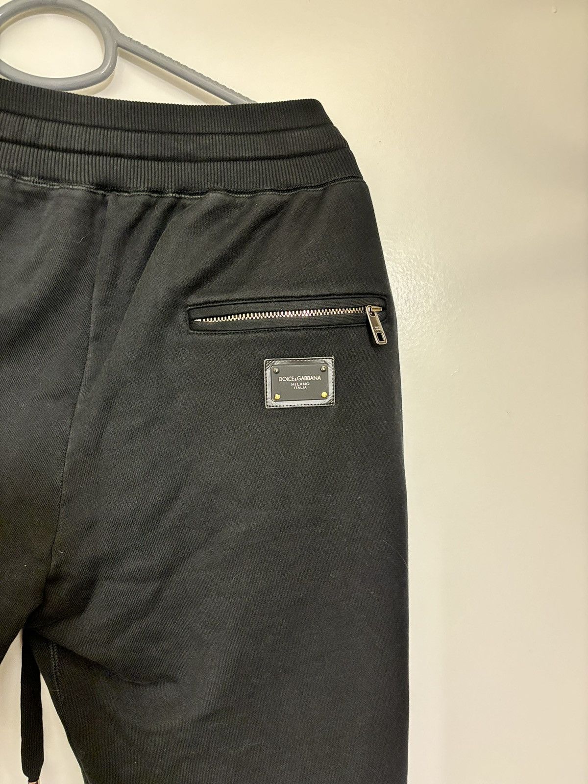 Dolce & Gabbana Dolce & Gabanna Black Sweatpants Size US 30 / EU 46 - 9 Thumbnail