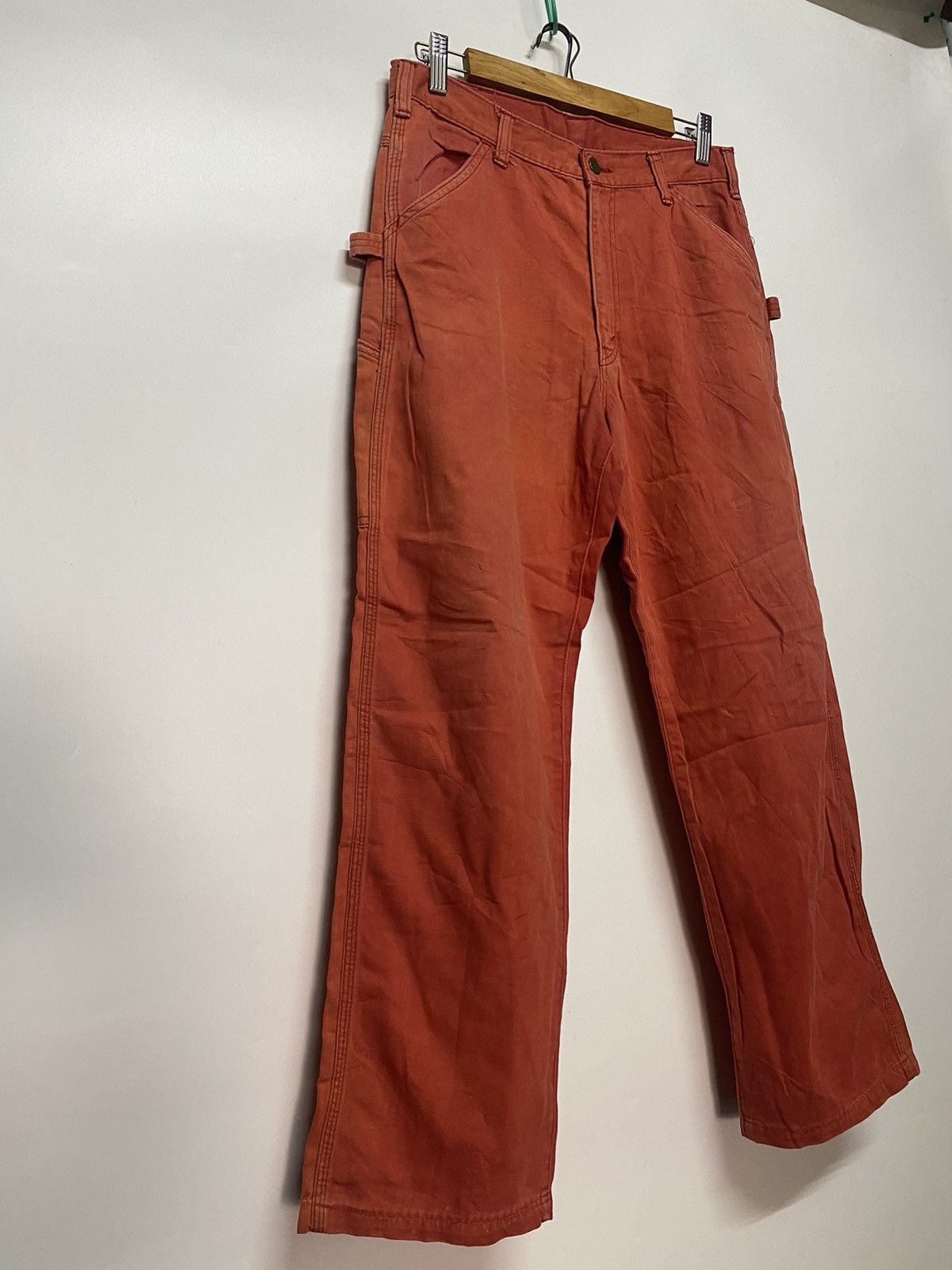 Carhartt × Japanese Brand Vintage Bobson Carpenter Cotton American Worker Jeans Size US 30 / EU 46 - 4 Thumbnail