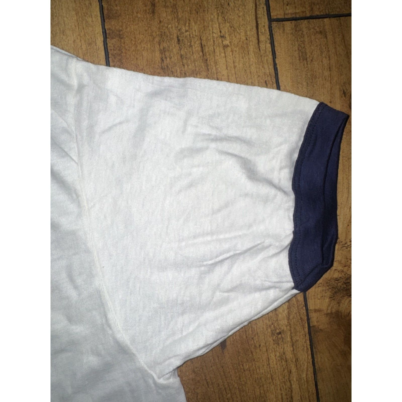Hanes VINTAGE Hanes T-Shirt White XL Mens Regular Fit 22x29 Size US XL / EU 56 / 4 - 3 Thumbnail