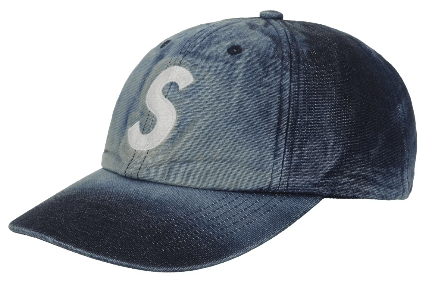 Supreme Supreme Cordura Denim S Logo 6-Panel Denim Sz Adjustable Size ONE SIZE - 1 Thumbnail