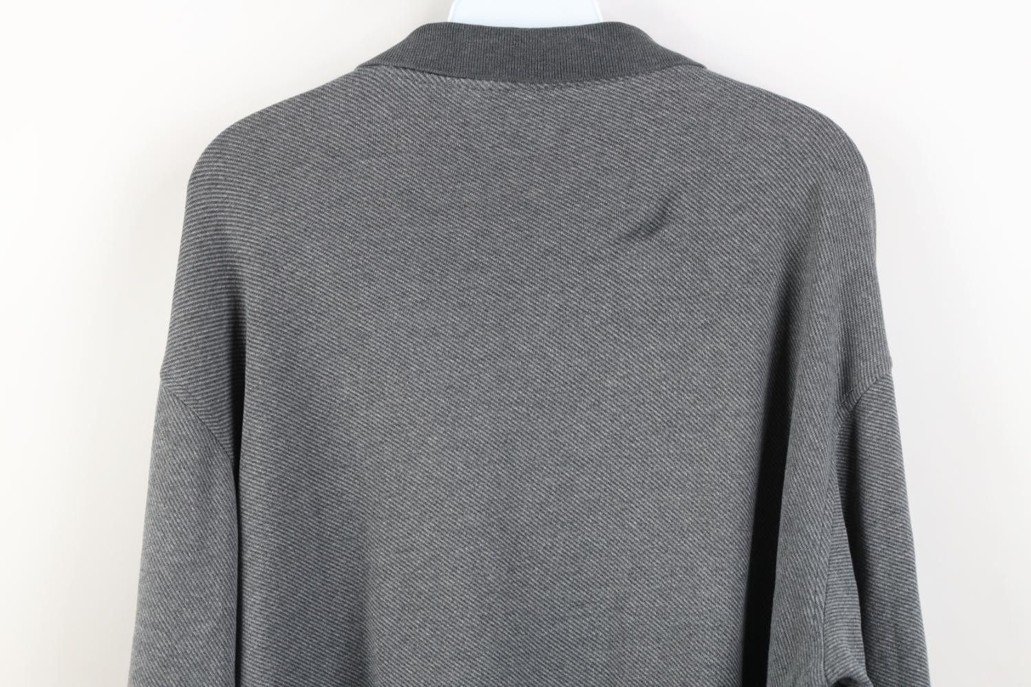 Eddie Bauer Vintage 90s Eddie Bauer Knit Collared Long Sleeve Polo Shirt Size US XL / EU 56 / 4 - 10 Thumbnail